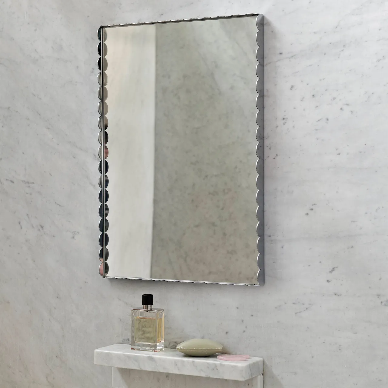 Arcs Mirror Rectangle S - Mirrored