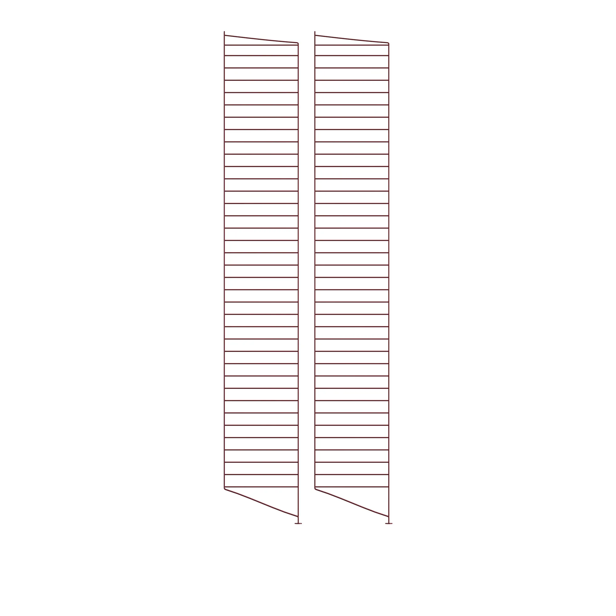 Floor End 200 x 30 cm Set of 2 - 1