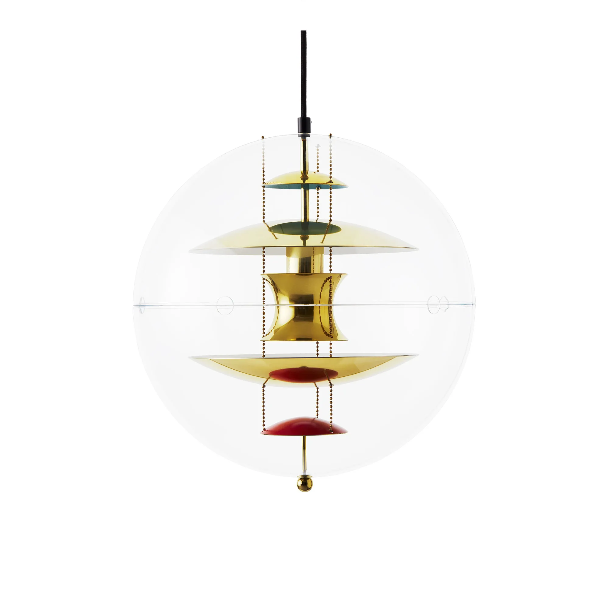 VP Globe Brass Pendant - 1