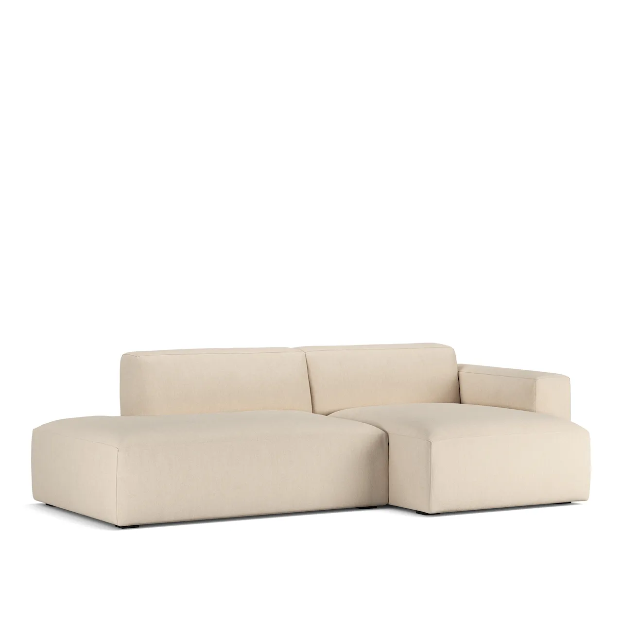 Brick 2-Seater Chaise Lounge Open End Left