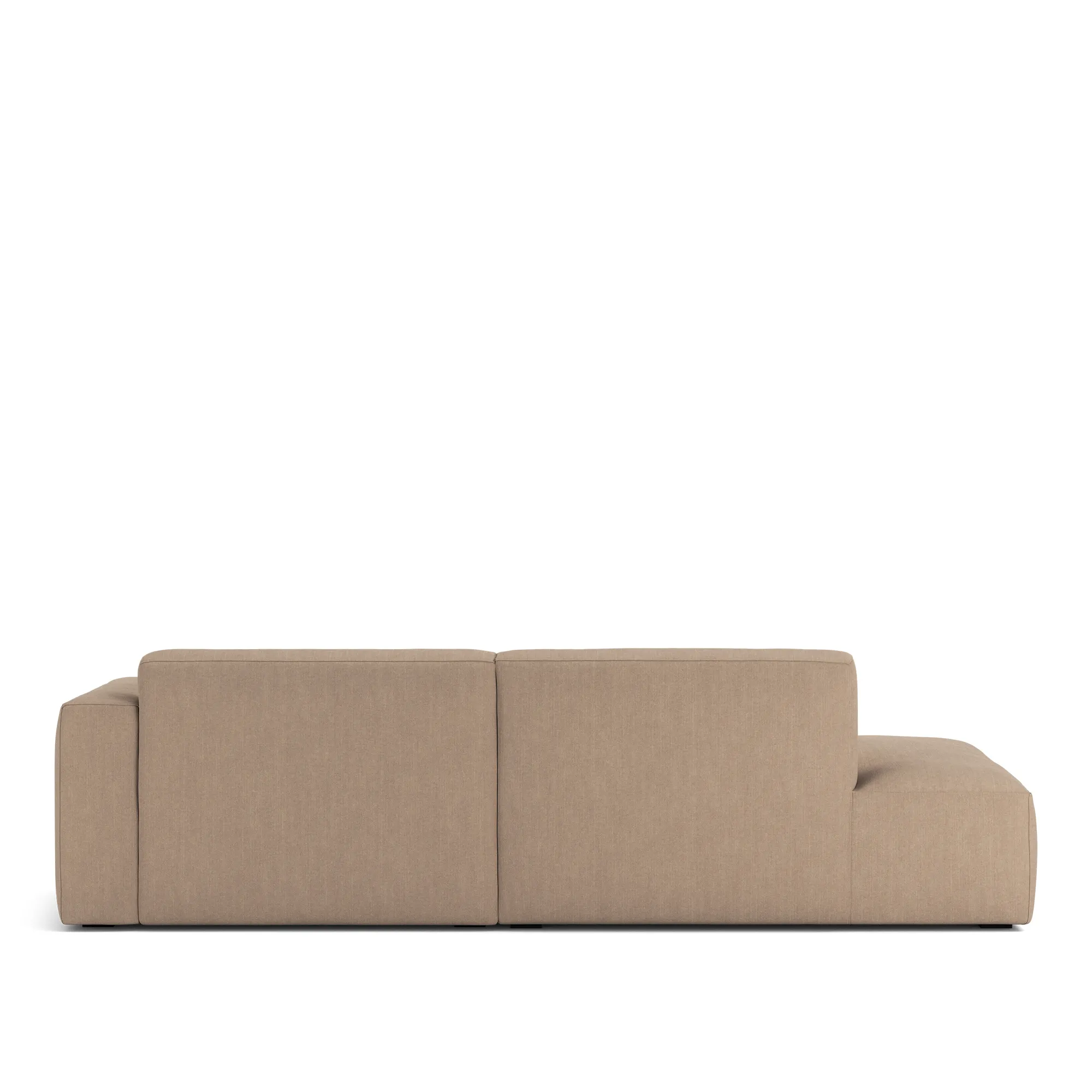 Brick 2-Seater Chaise Lounge Open End Left - 6