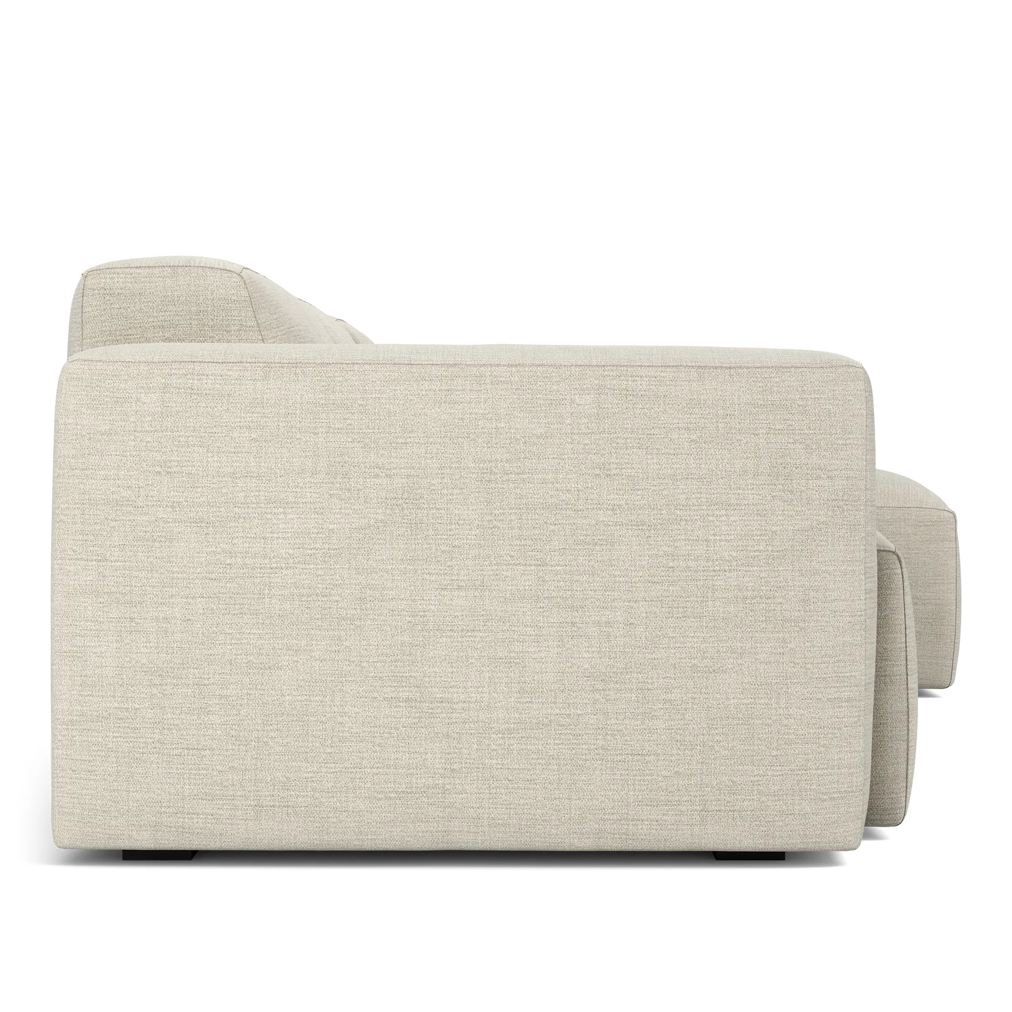 Brick 3-Seater Chaise Lounge Right - 3