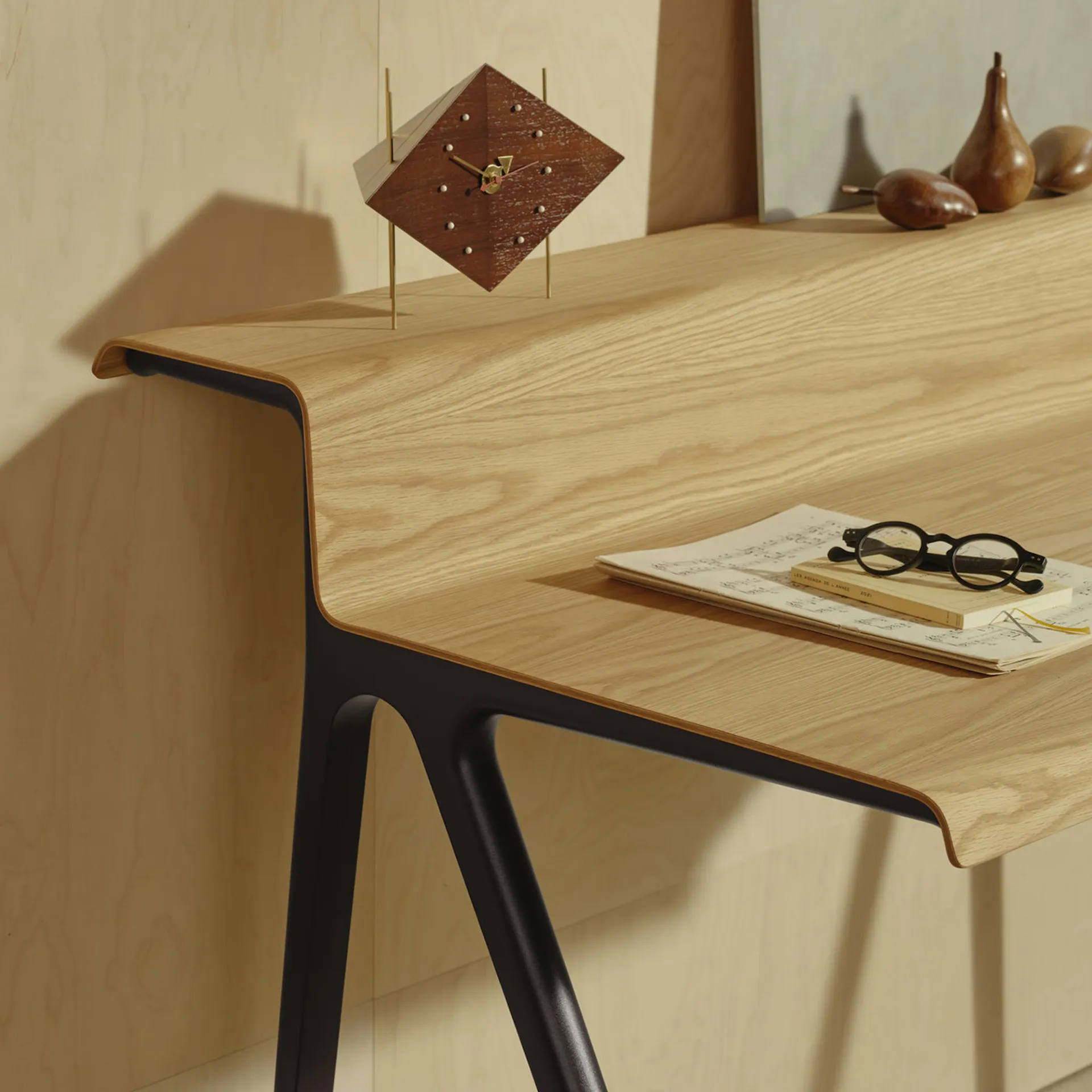 Courier home desk light oak - Vitra - NO GA