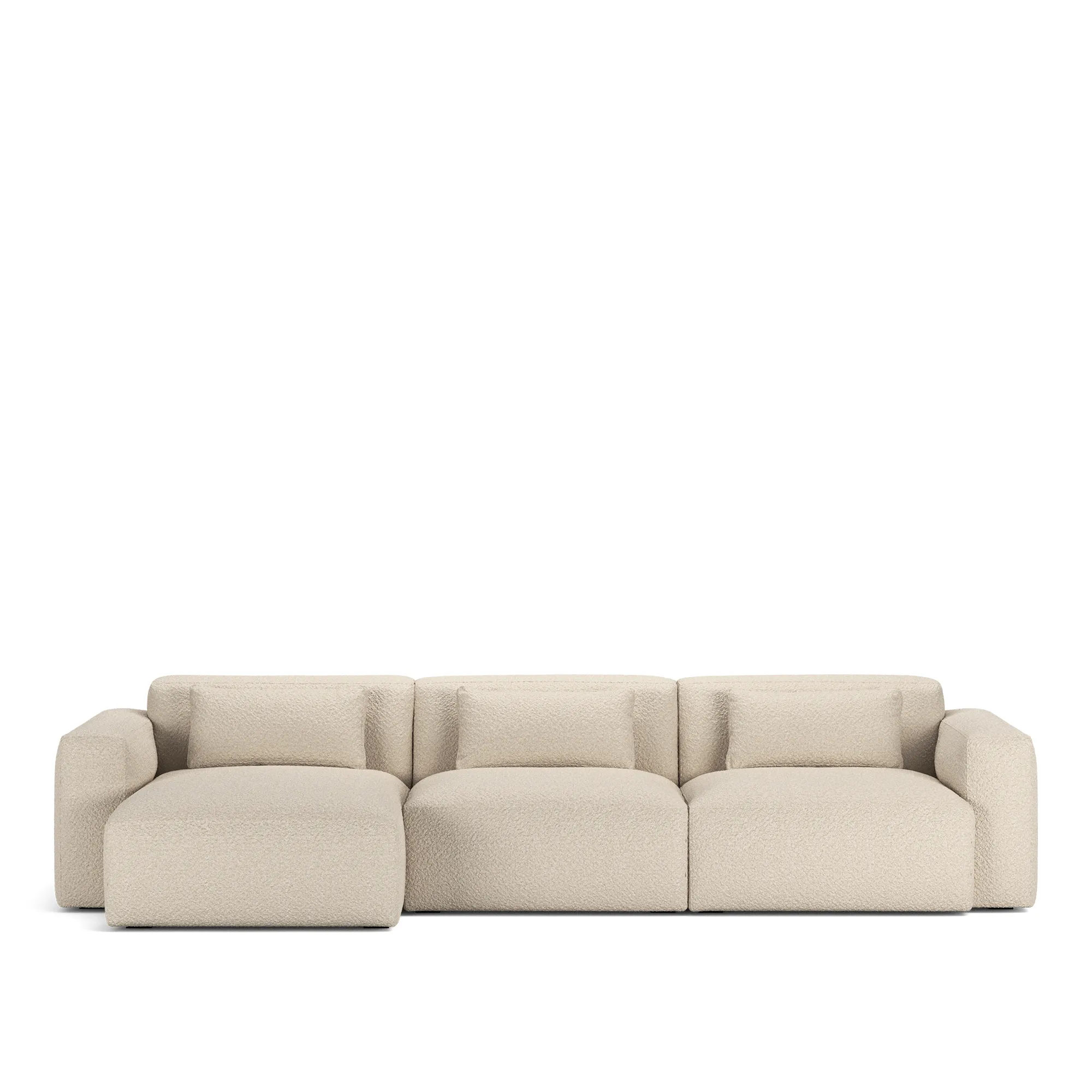 Brick 3-personers sofa chaiselong venstre - 9