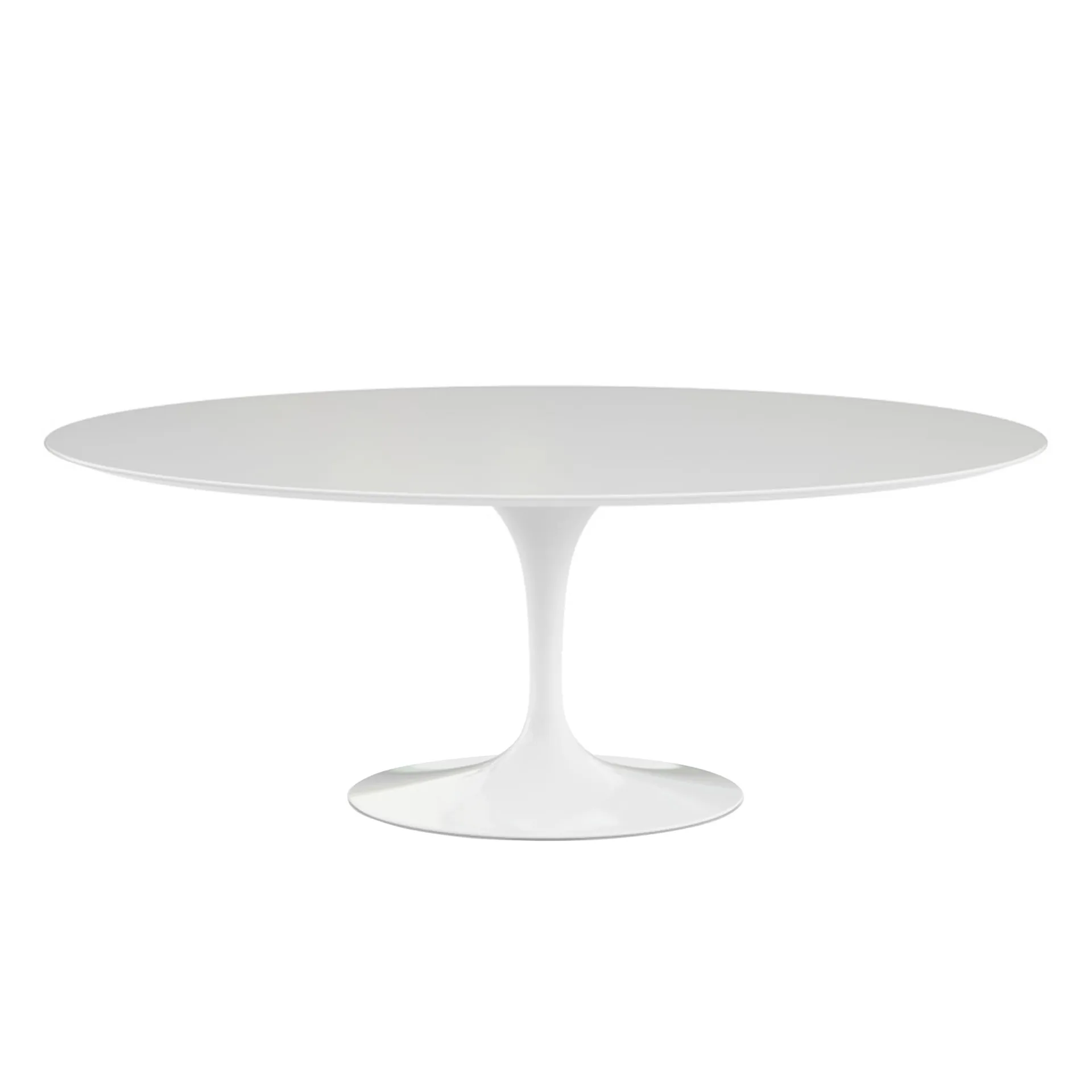 Saarinen Oval Table - White - Knoll - Eero Saarinen - NO GA