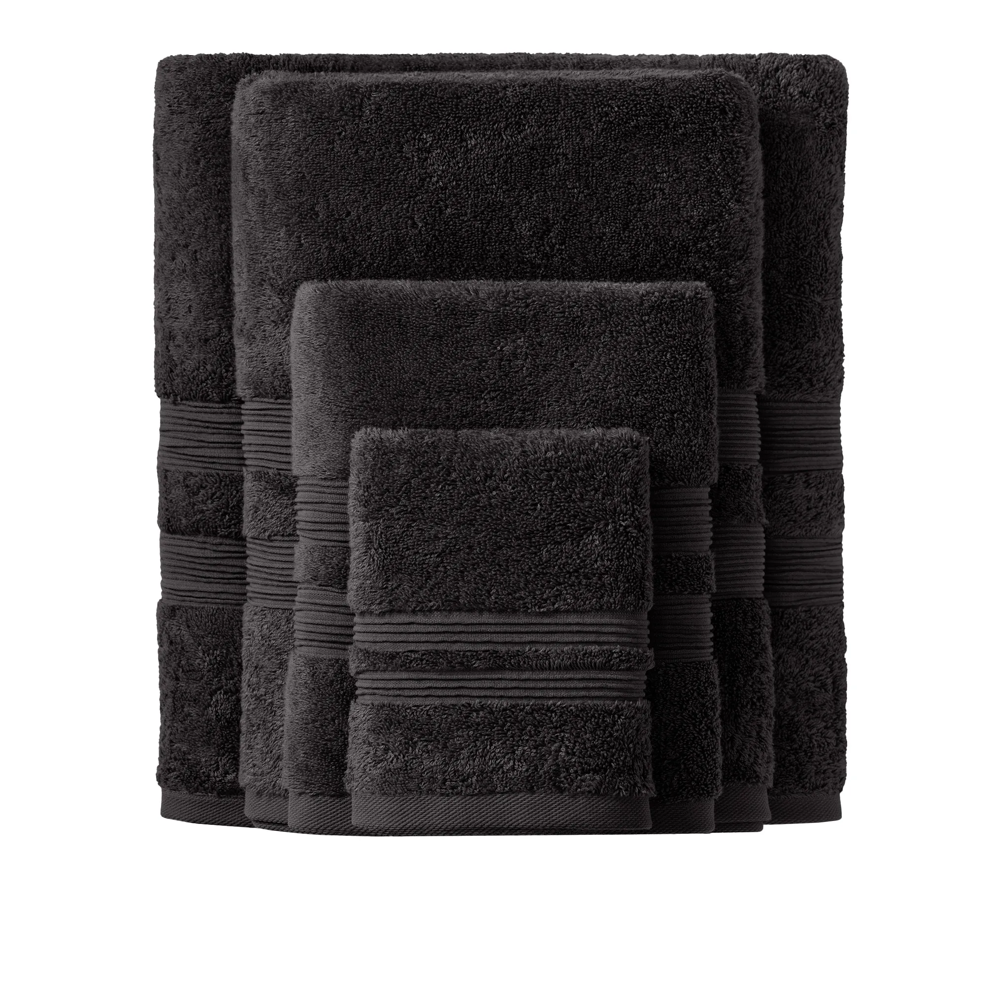 Fontana Anthracite Towel - 1