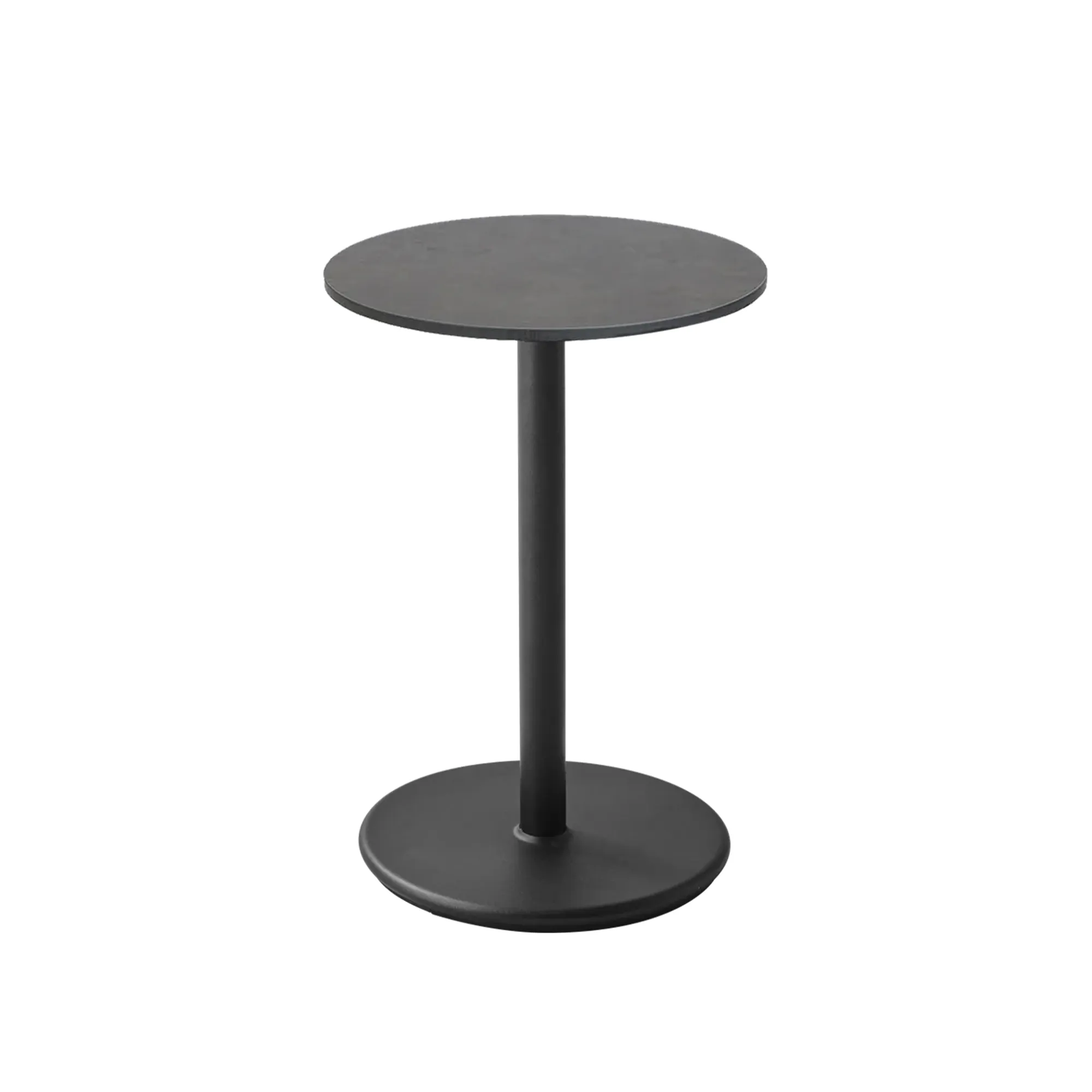 Go salontafel dia.45 cm dark grey structure - 1
