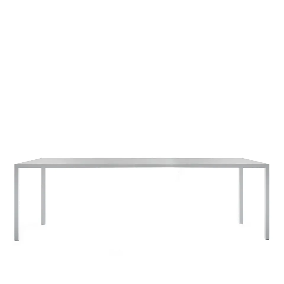 Tense Standard Table, 120x240, Fenix Matt Grey, Resin Matt Medium Grey