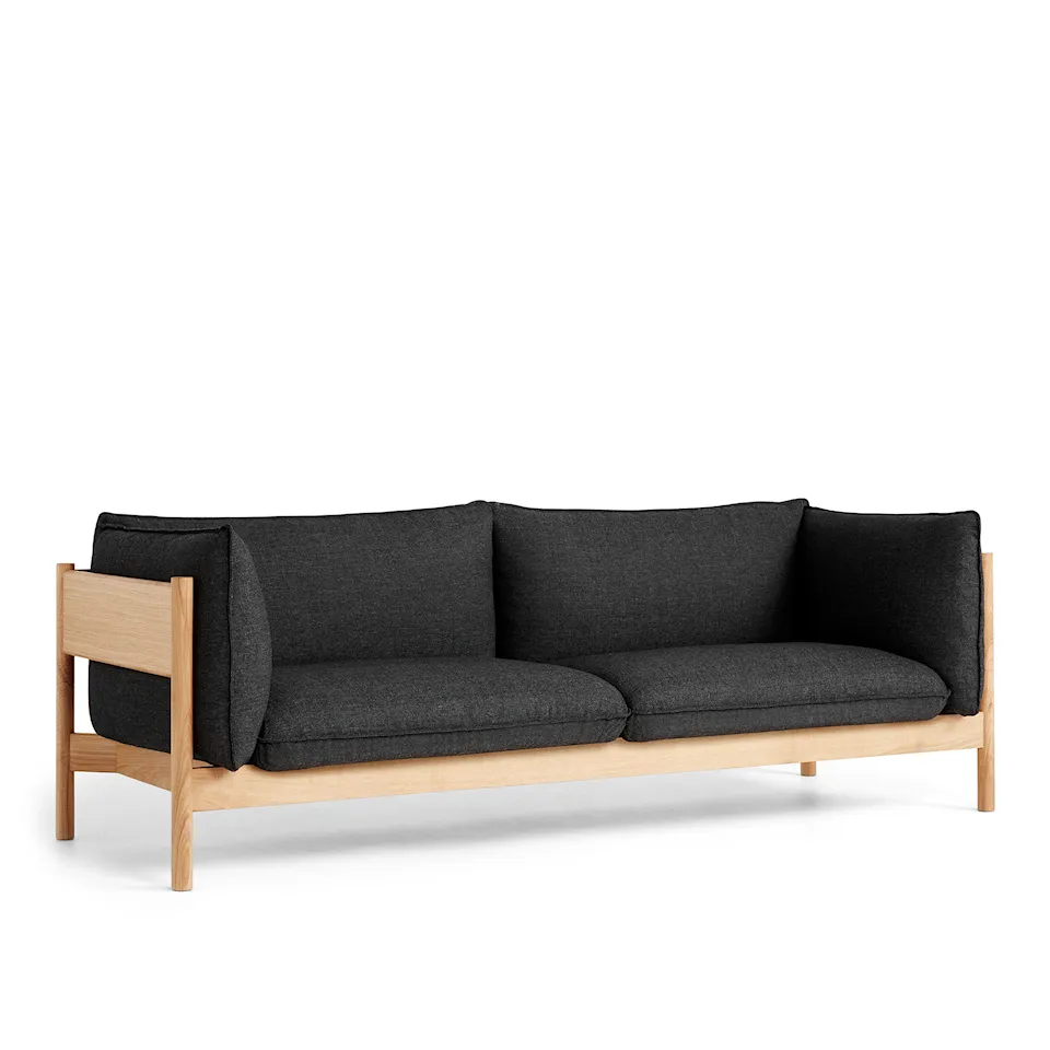 Arbour Eco 3-istuttava sohva Oiled Waxed Oak