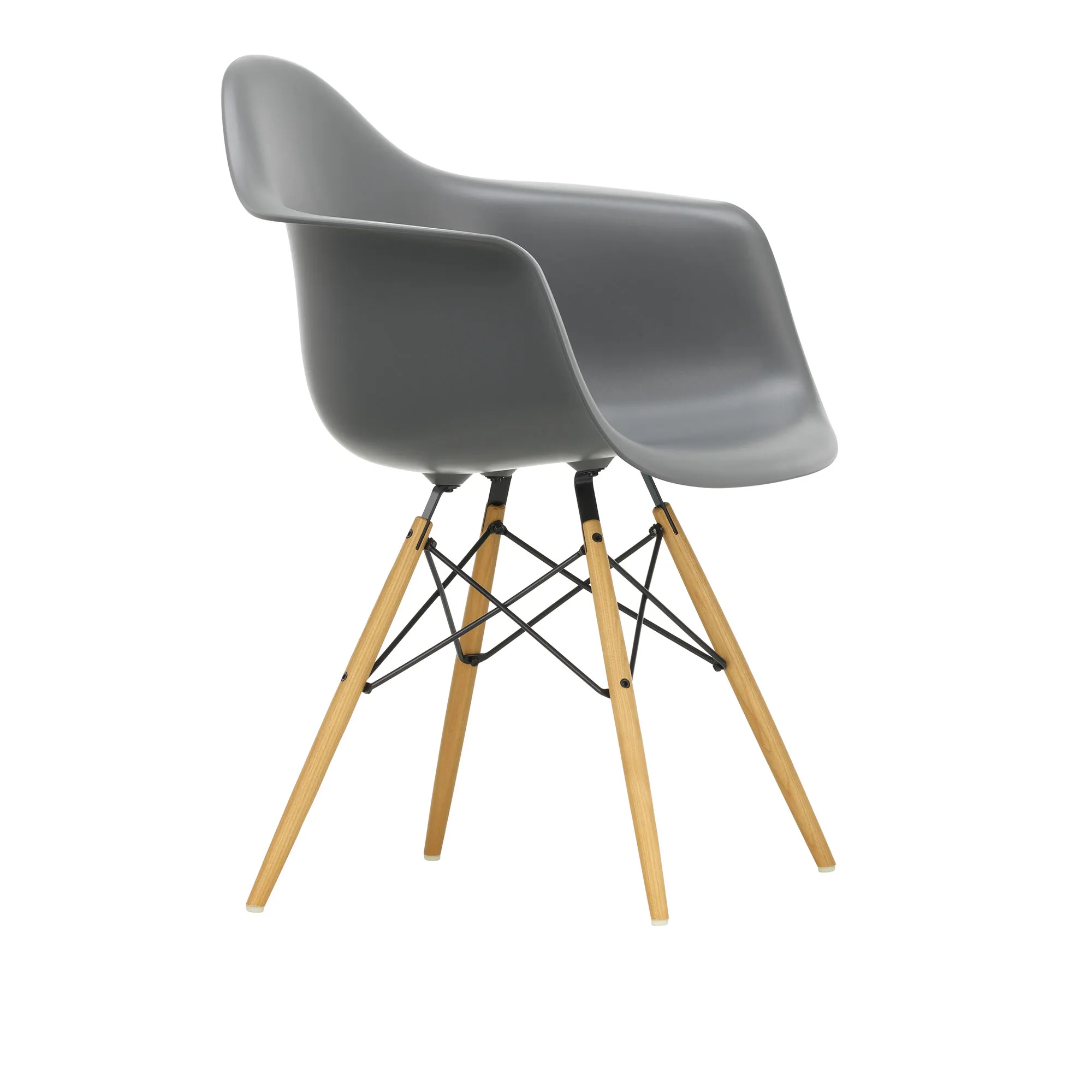 Eames RE Plastic Armchair DAW spisestuestol Ash Honey Tone - 1
