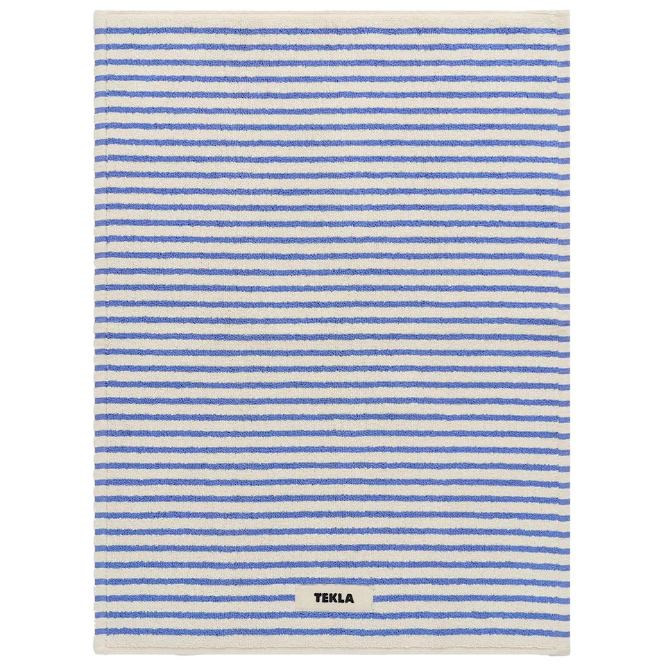 Bath Mat Stripes Coastal Stripes