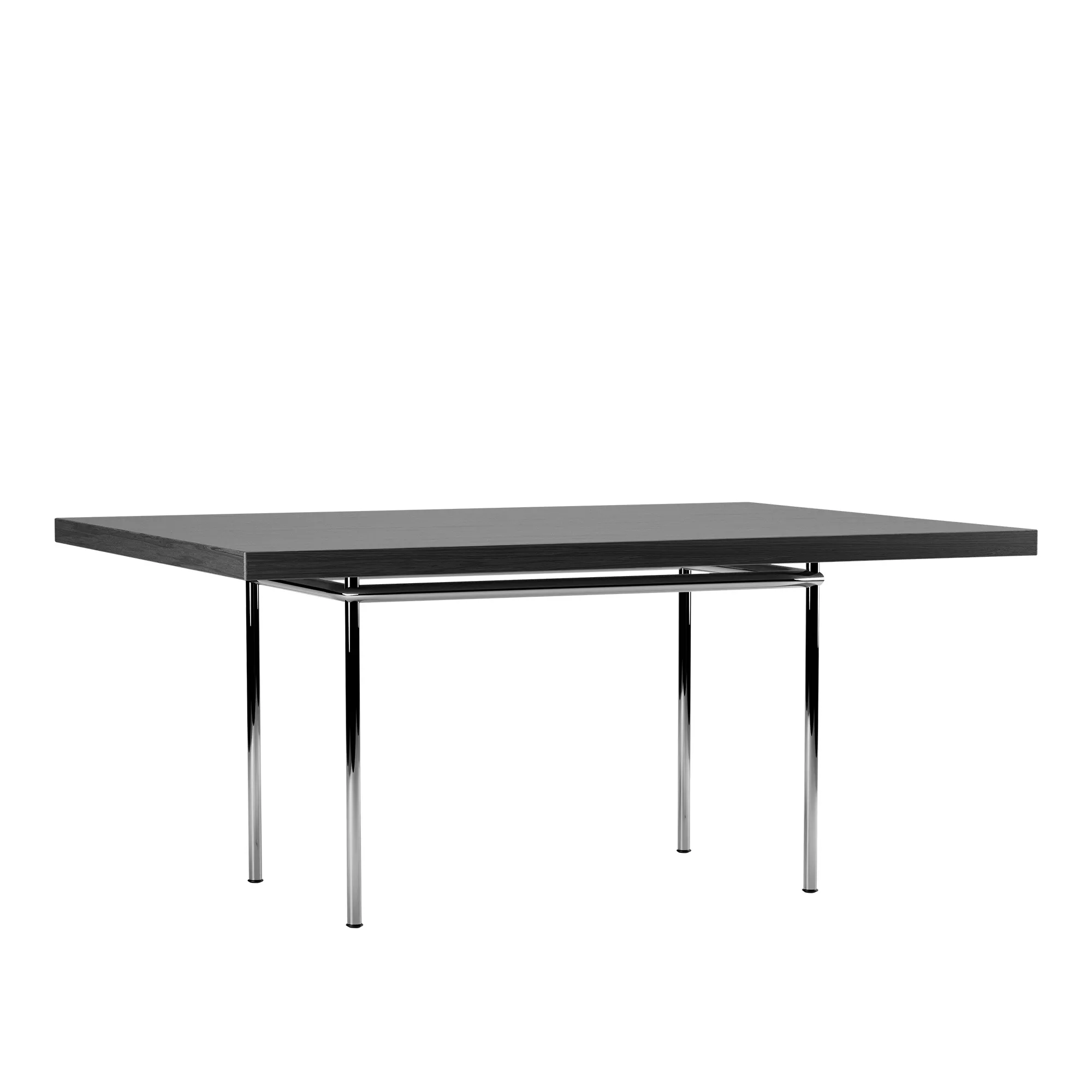 LC12 La Roche tafel Chrome Steel Base 120 X 80 cm - 1