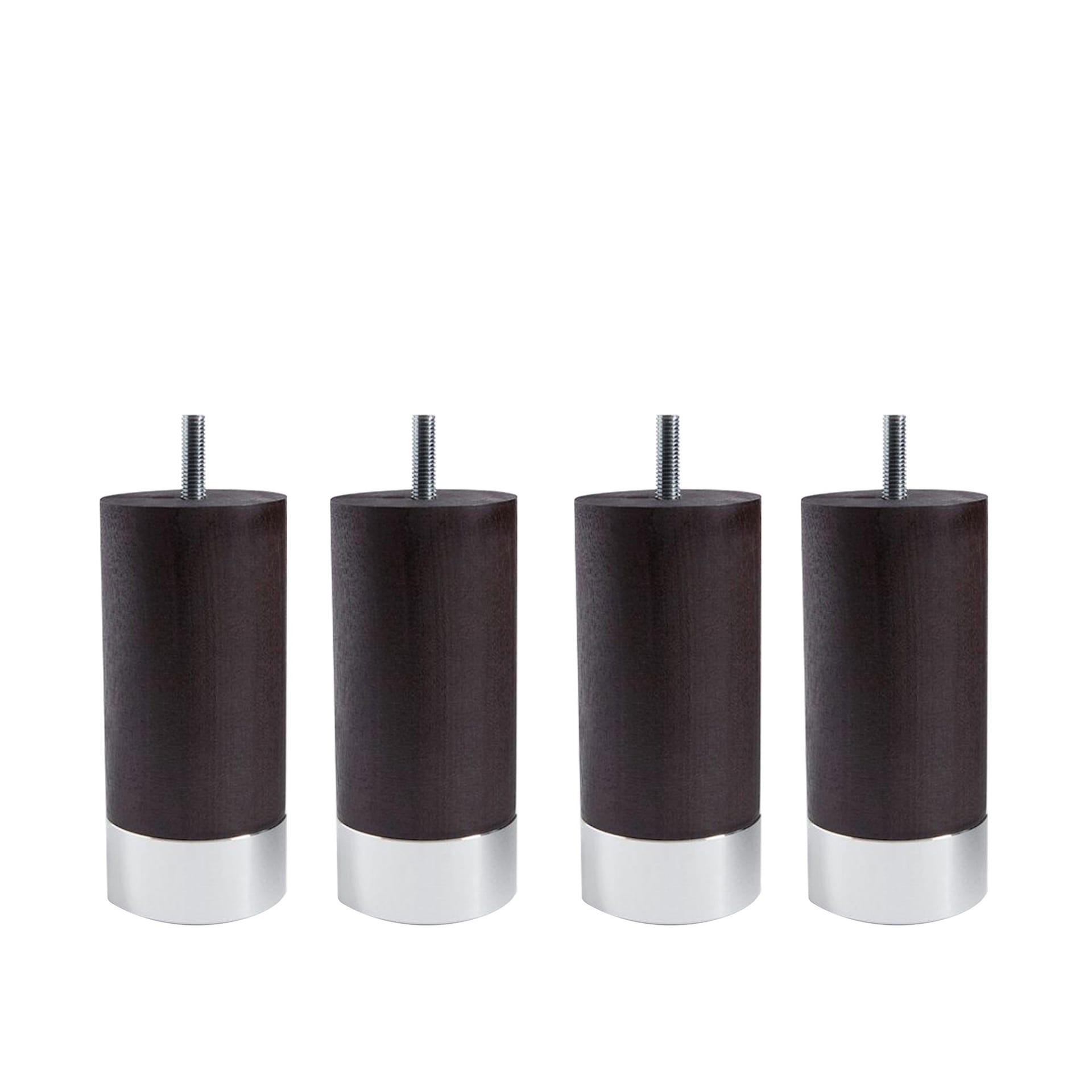 Cylinder Sängben Wenge med Alu. 4-pack - Carpe Diem Beds - NO GA