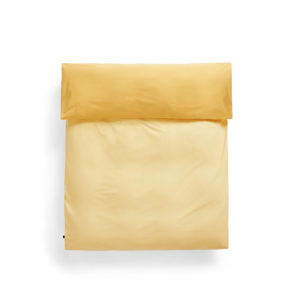 Duo Duvet Cover Golden Yellow