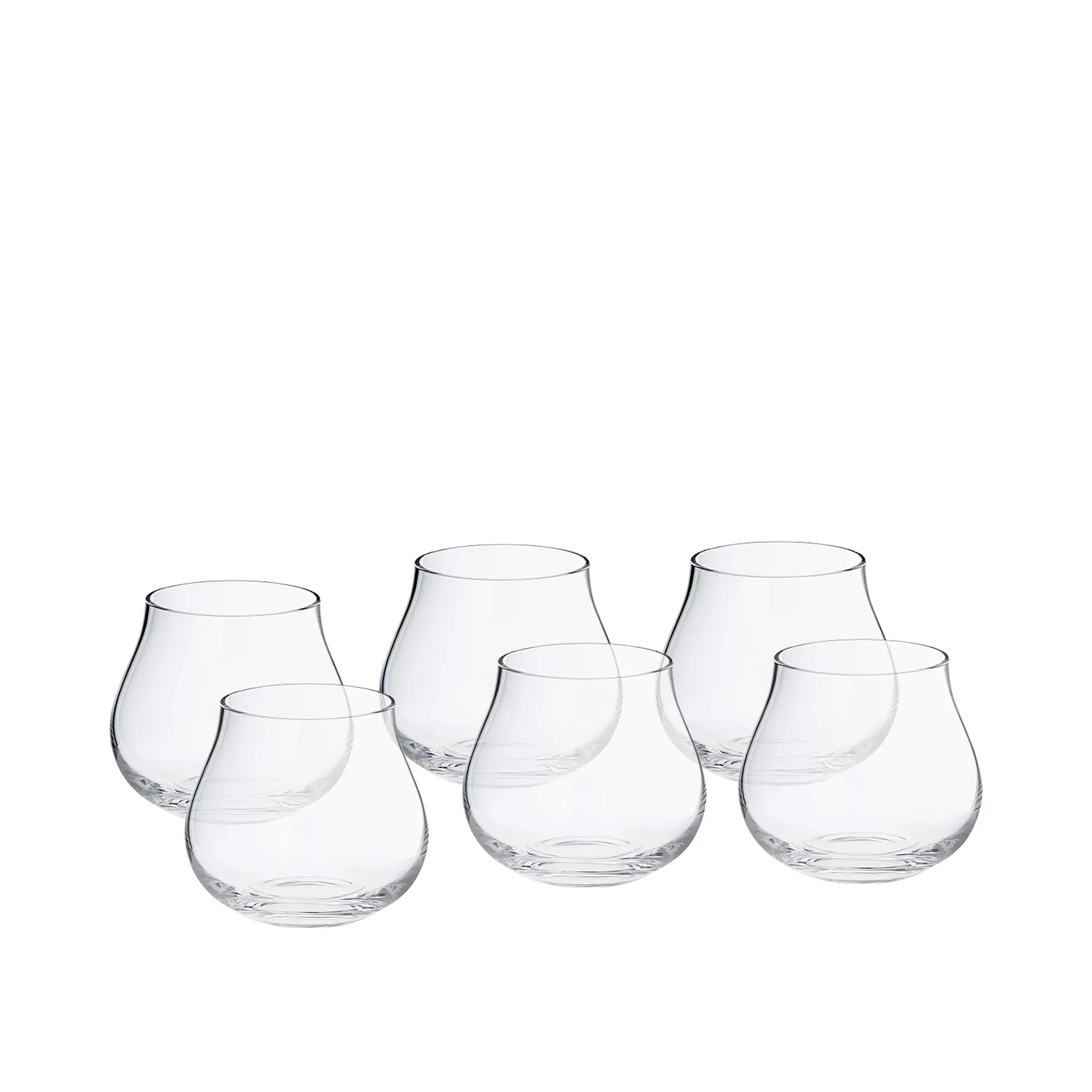 Sky Low Tumbler Glass / Set of 6 - Georg Jensen - NO GA