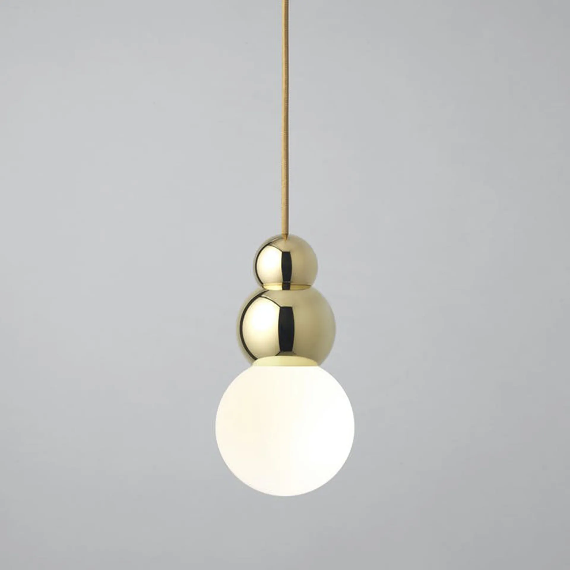 Ball Light Large Pendant Flex Polished Brass - Michael Anastassiades - Michael Anastassiades - NO GA