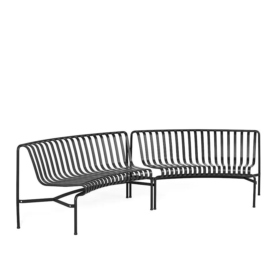 Palissade Dining parkbank 2-pack In/In