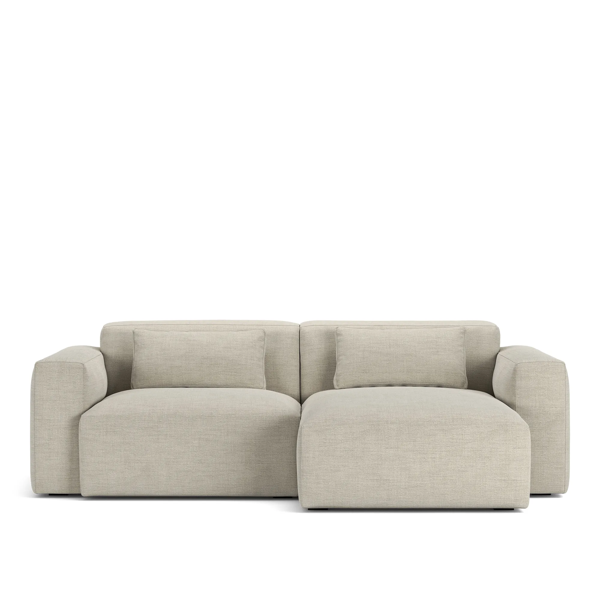 Brick 2-Seater Chaise Lounge Right - 9