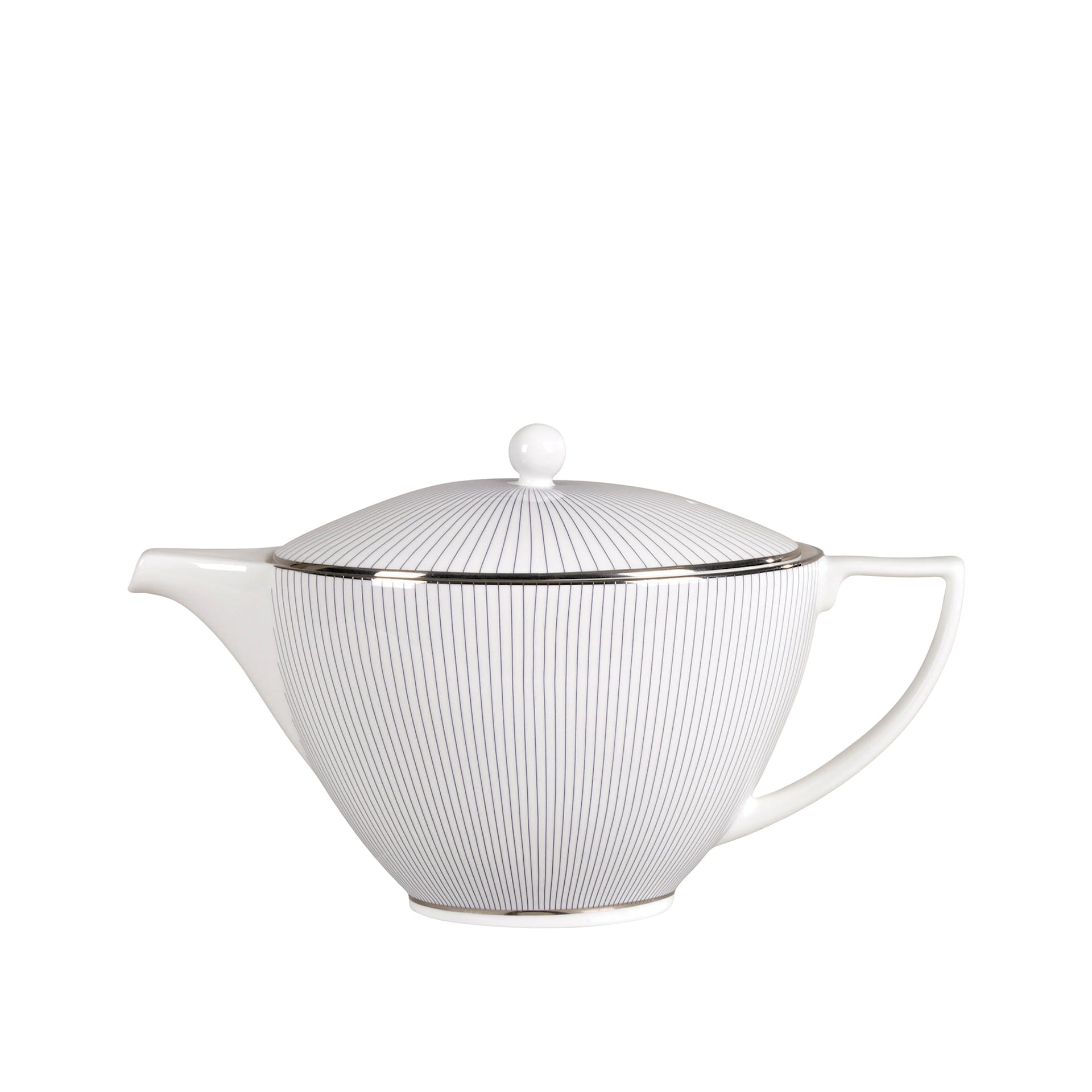 Jasper Conran Pin Stripe Teapot - Wedgwood - NO GA
