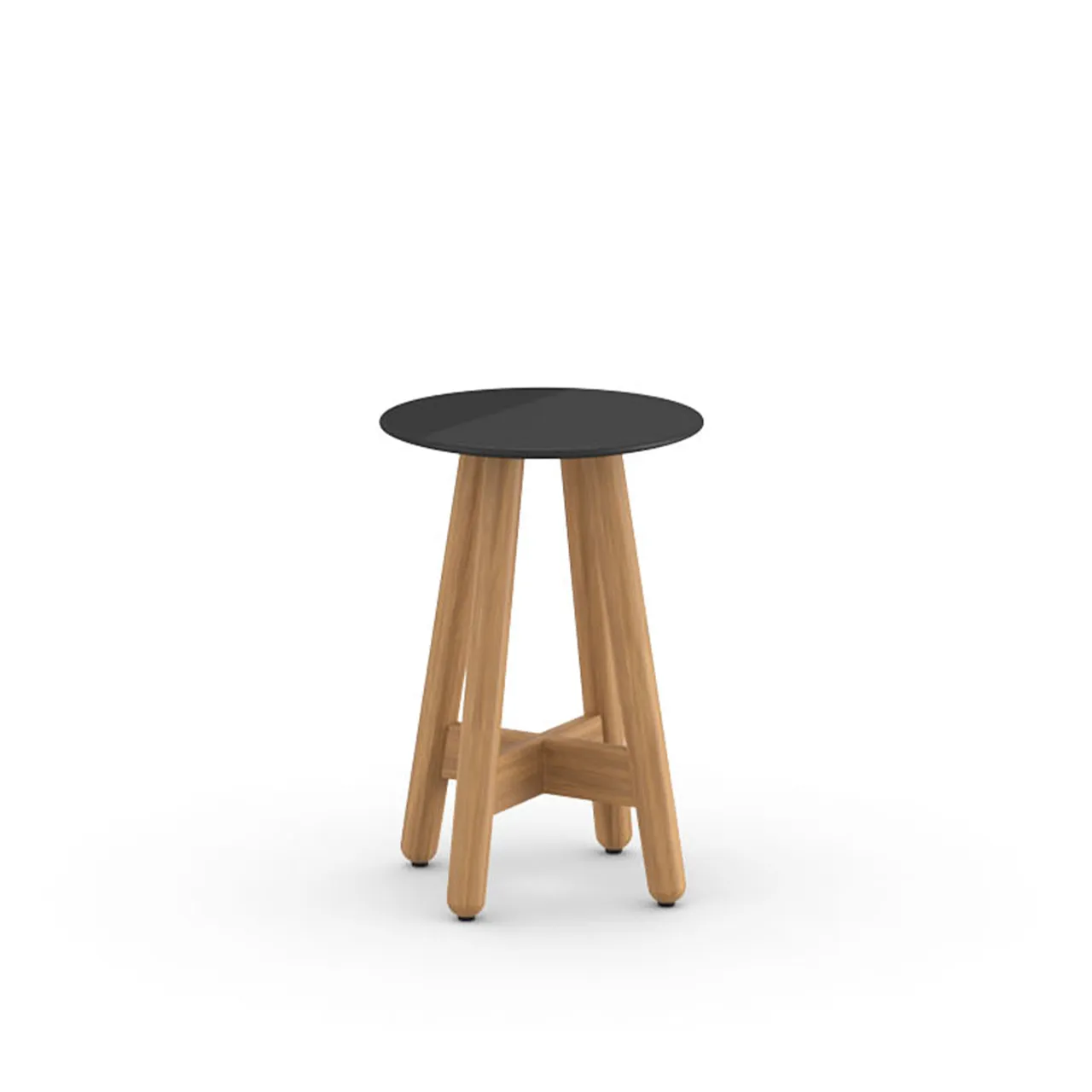 Mbrace Side Table 35 cm Teak / Taupe