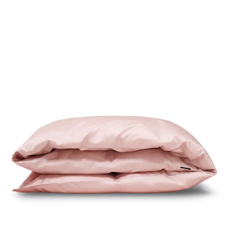 Shade duvet cover satin dusty pink