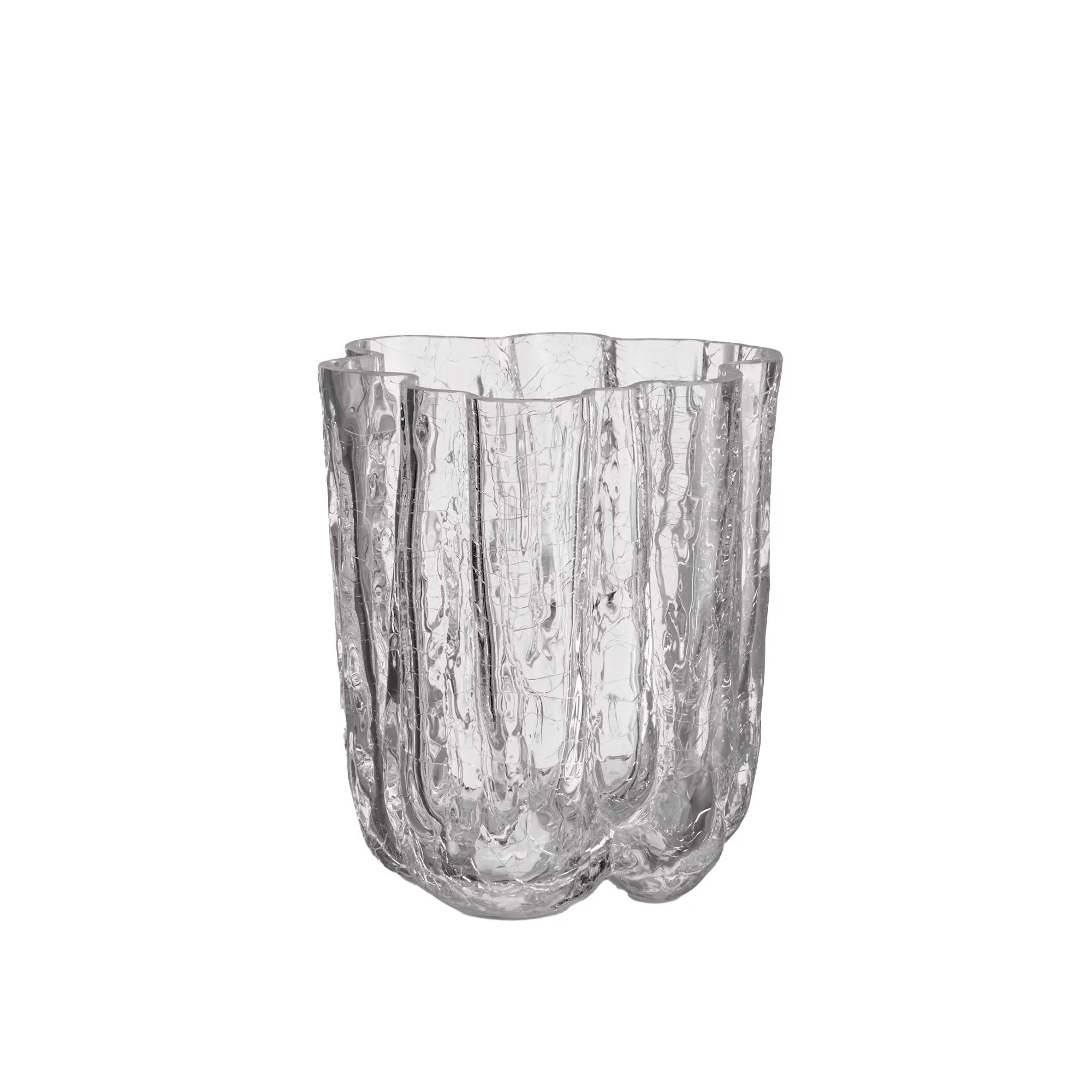 Crackle vase 12 cm - 1