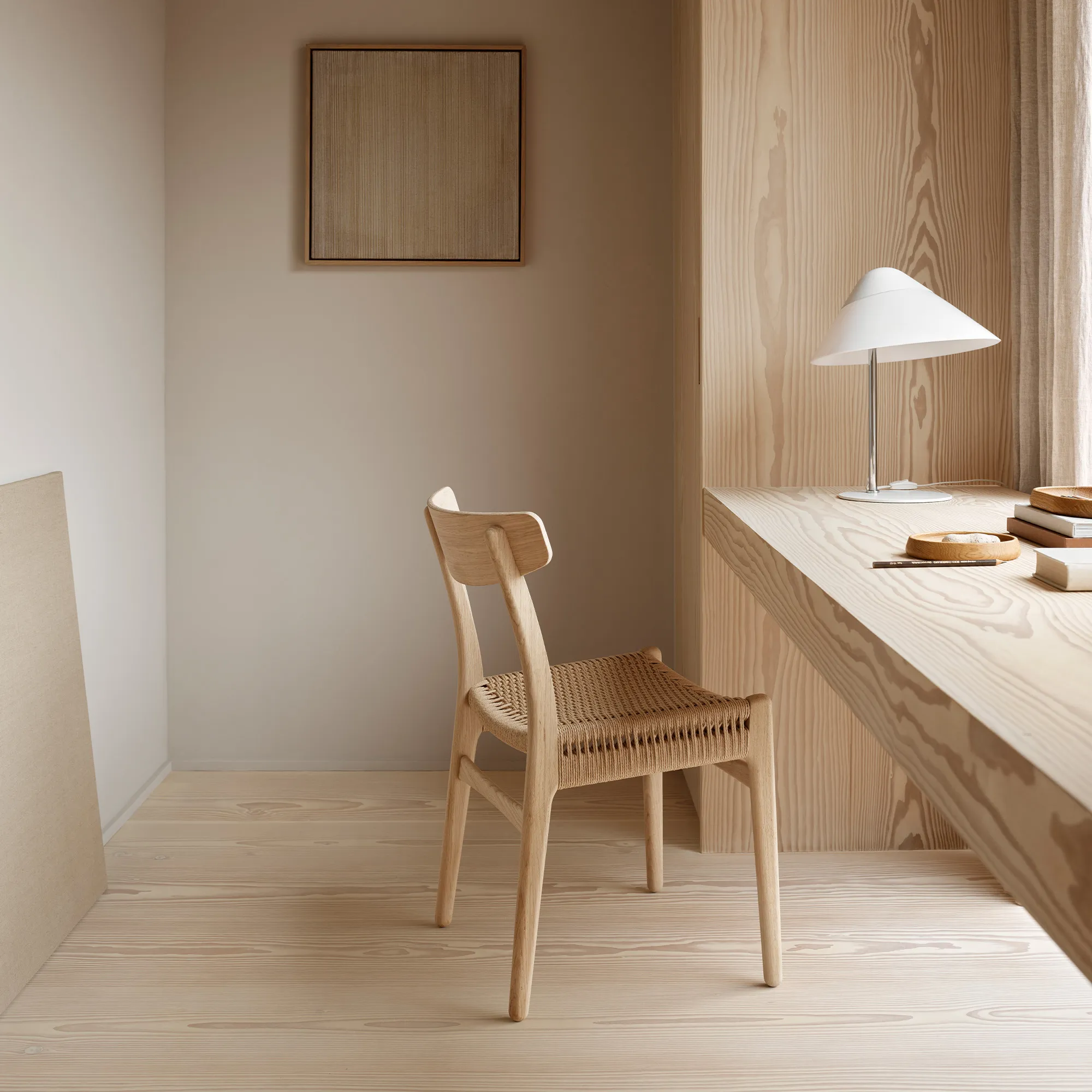 CH338 dining table & CH23 dining chair 4 pcs - 5