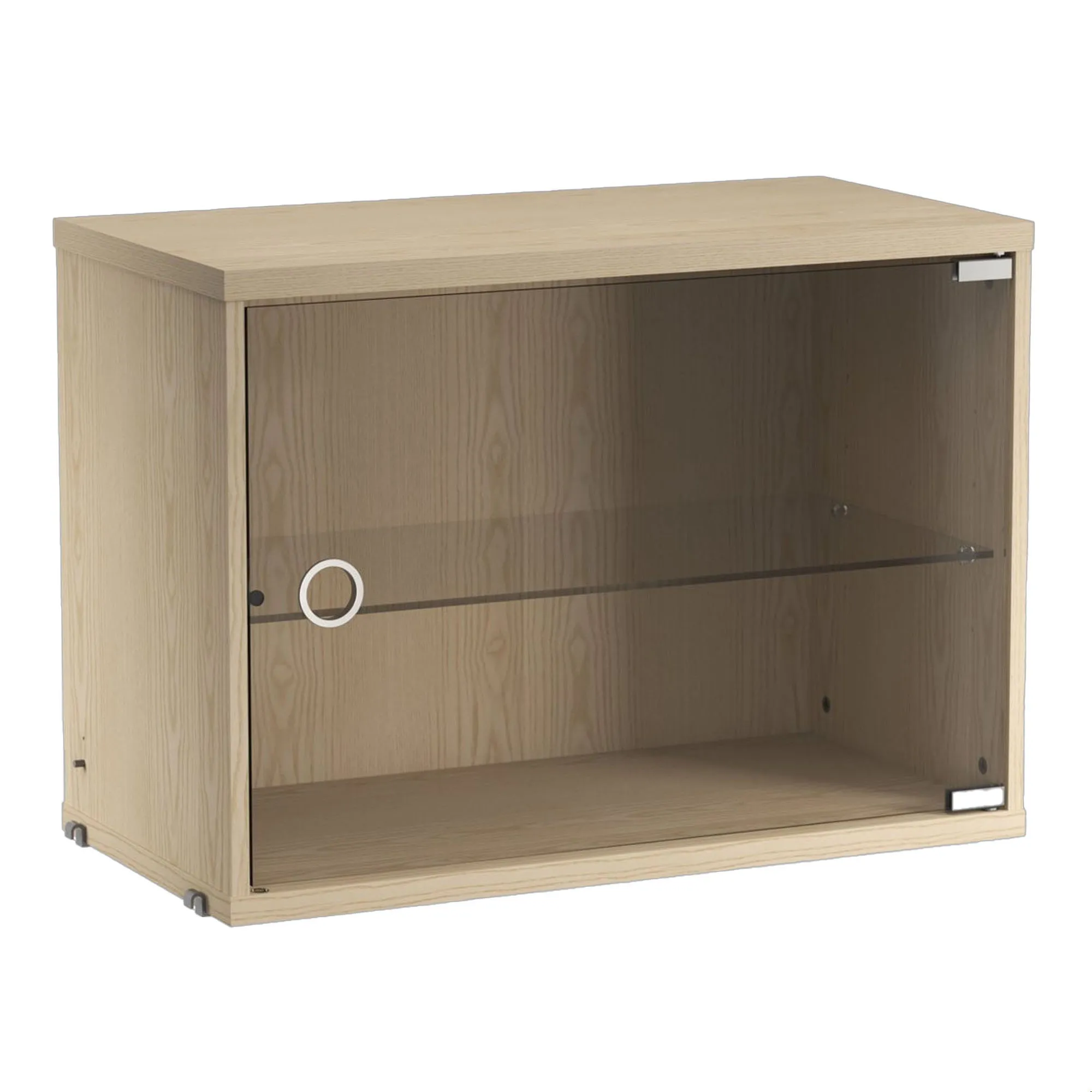 Display Cabinet with Swing Glass Door 58 cm - 1