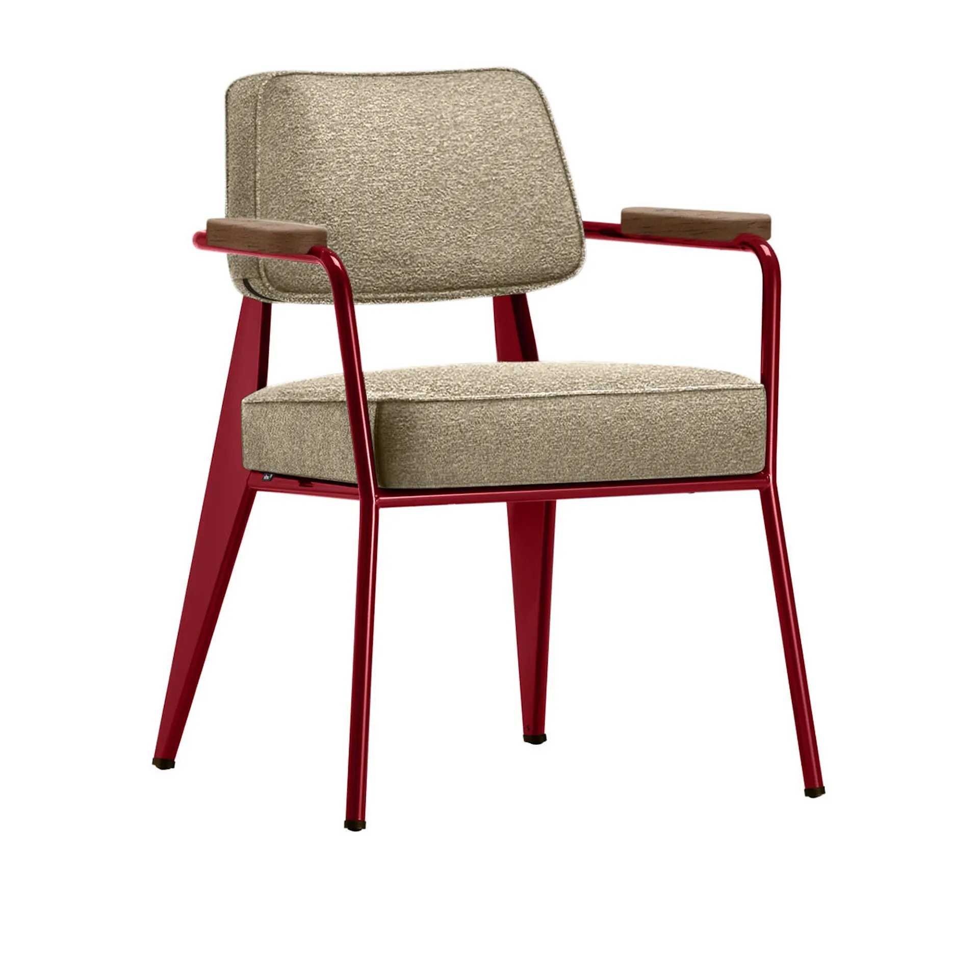 Fauteuil Direction Armchair Japanese Red - Vitra - Jean Prouvé - NO GA