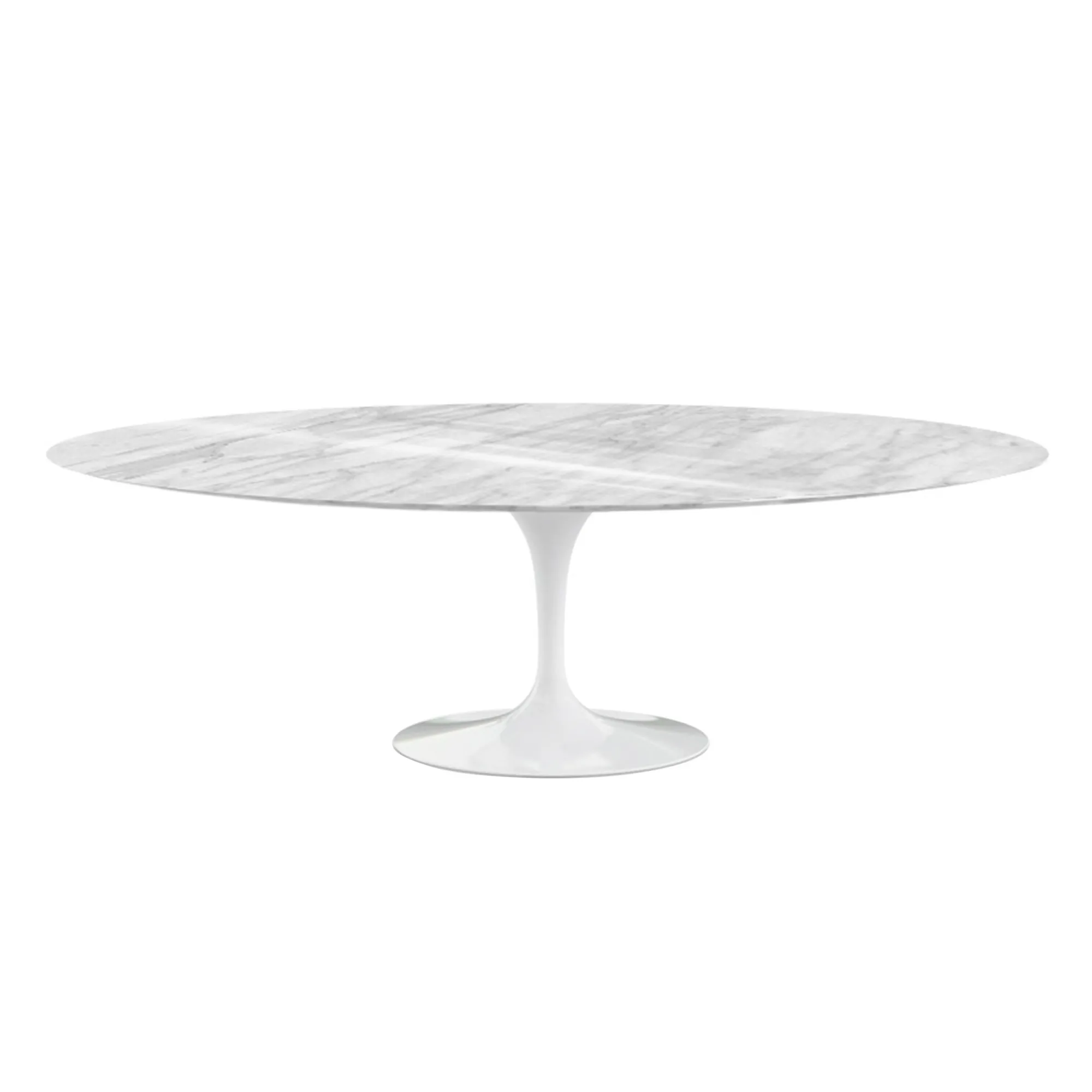 Saarinen Oval spisebord 244 cm White - 1