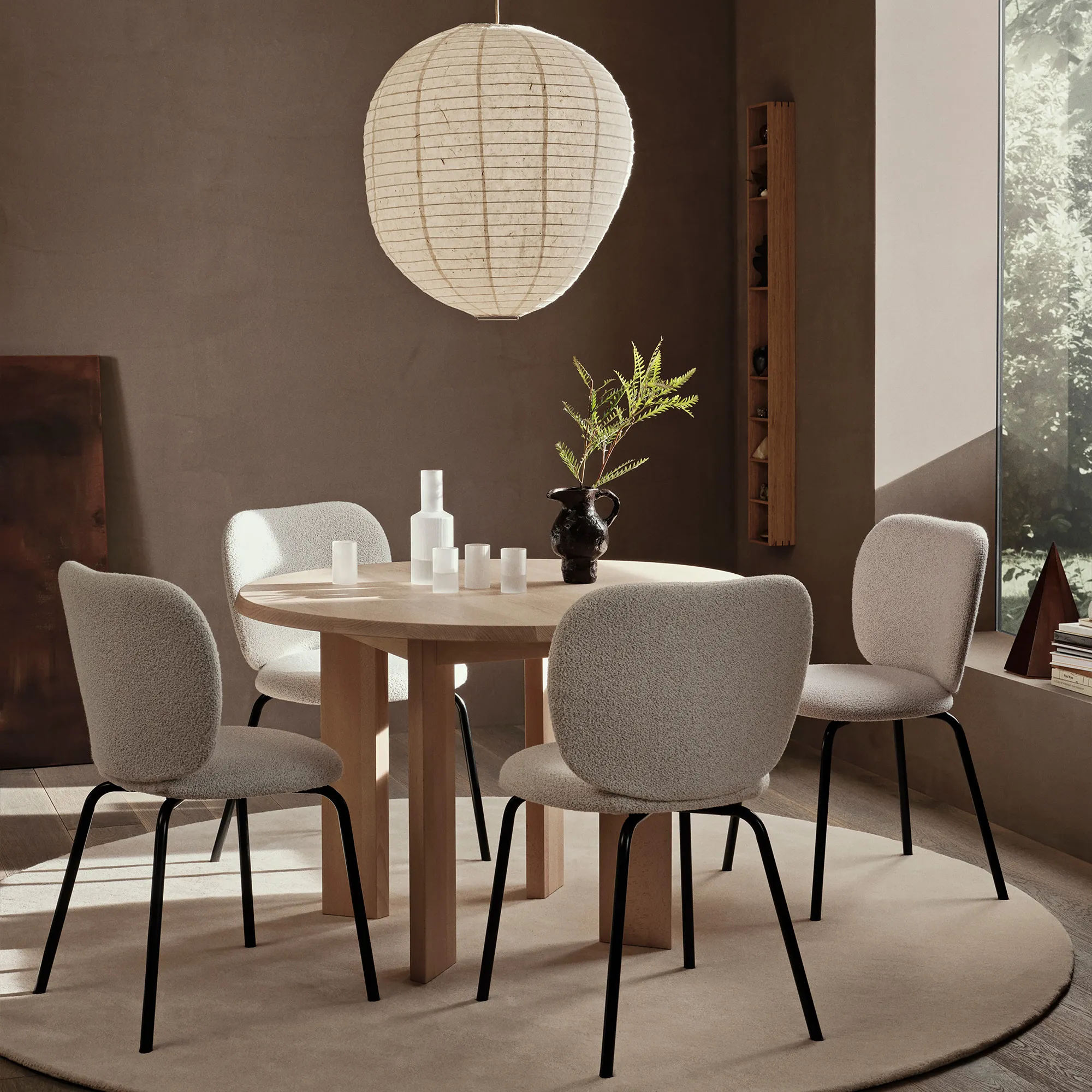 Tarn eettafel wit geolied beukenhout - 4