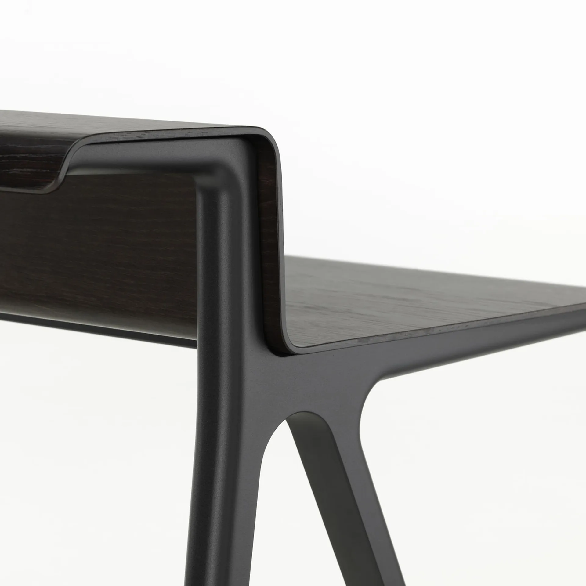 Courier home desk dark oak - Vitra - NO GA