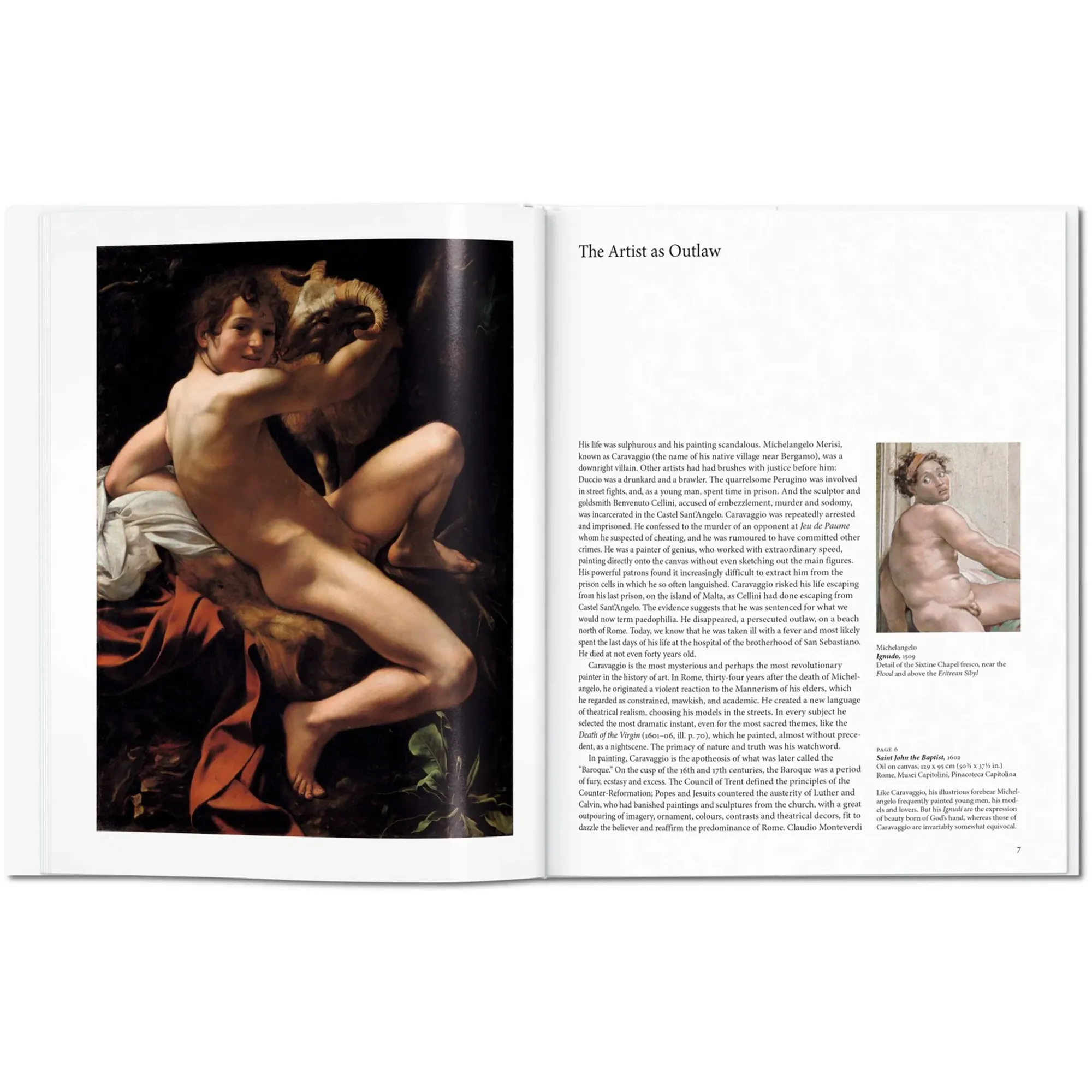 Caravaggio - Basic Art Series Art Book - 3