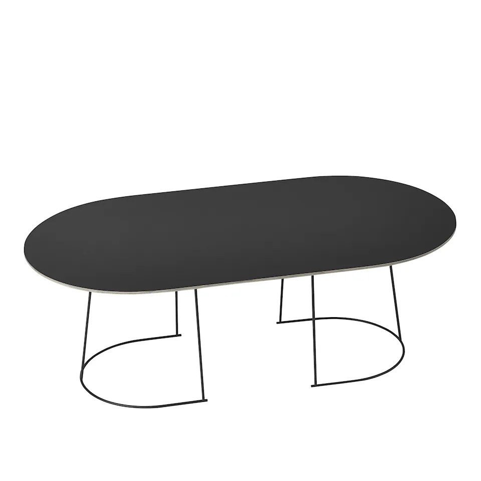 Airy Coffee Table - Large, Finish - Black