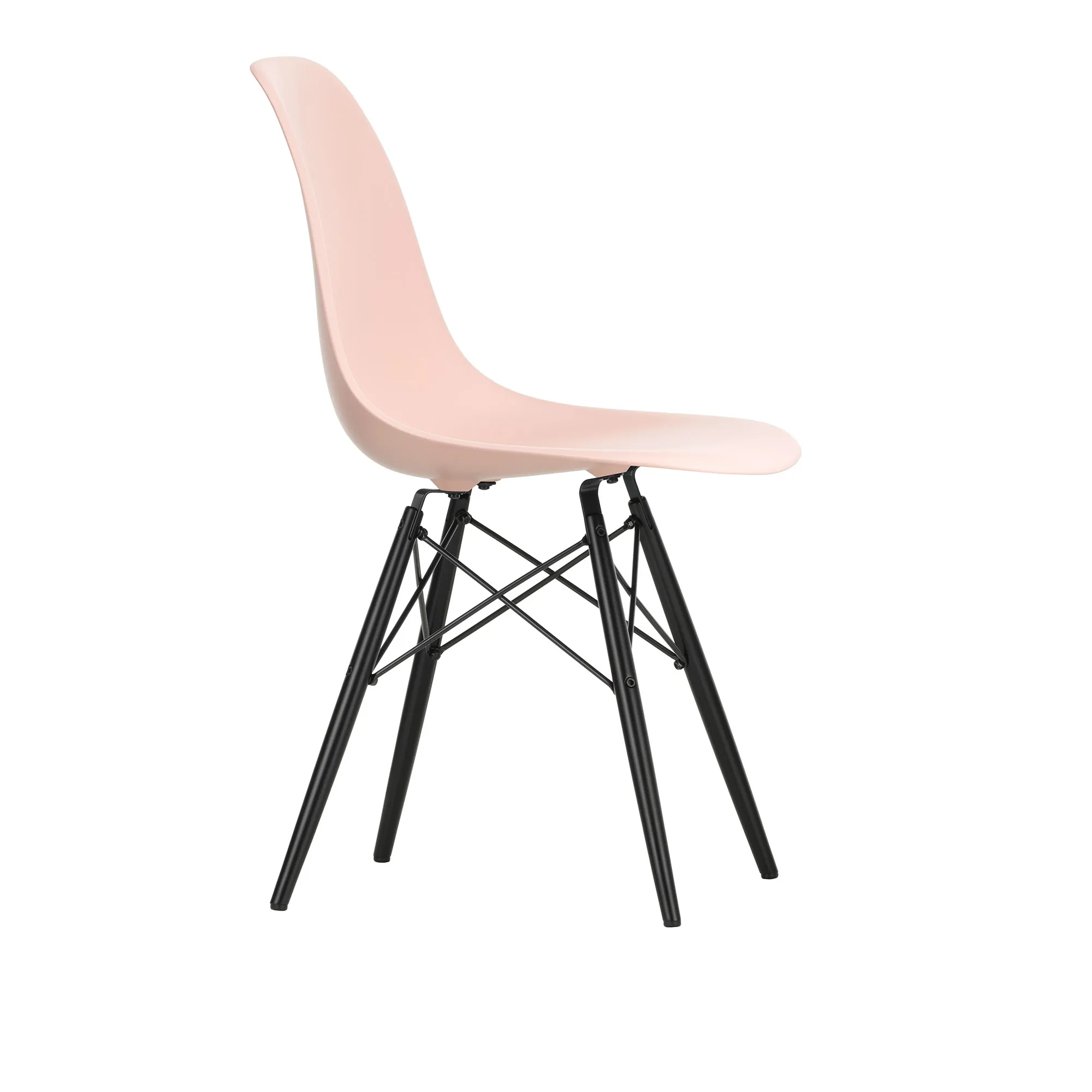 Eames RE Plastic Chair DSW Black Maple - 1