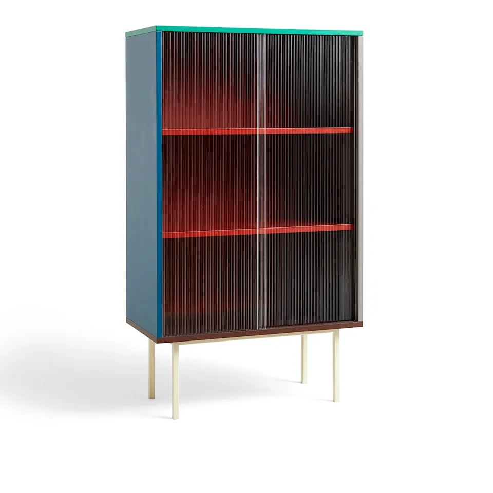 Colour vitrinekast