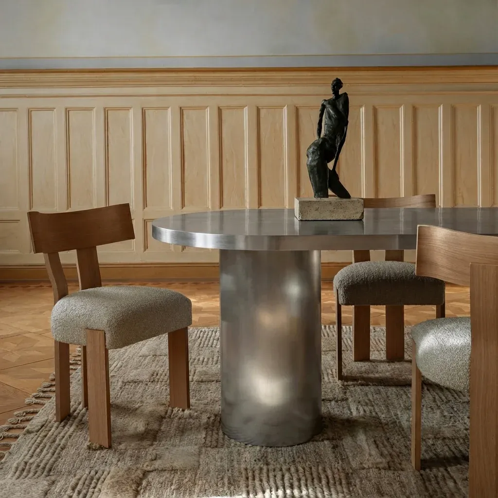 Cufflink ovale eettafel - 5