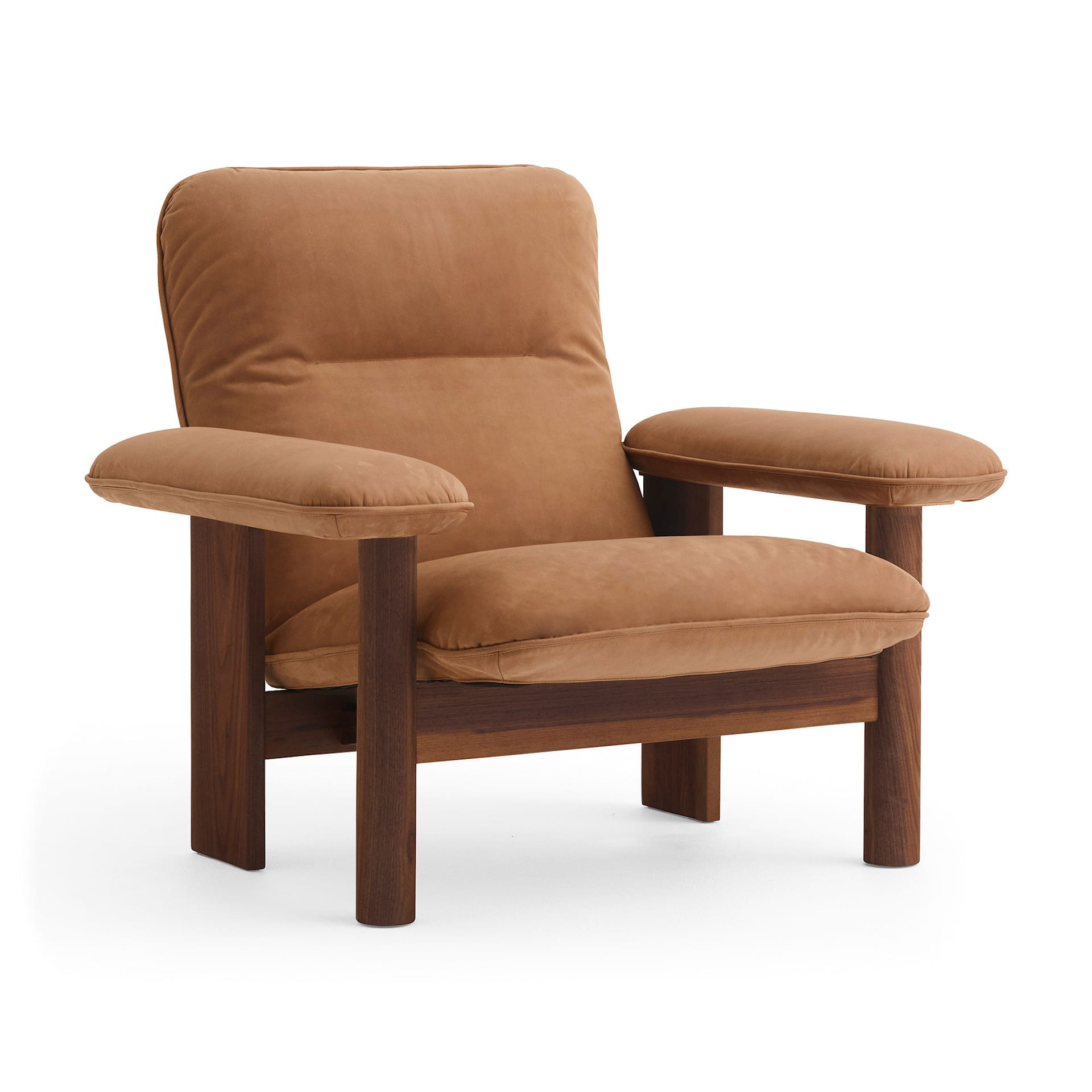 Brasilia Lounge Chair - Walnut - Audo Copenhagen - NO GA