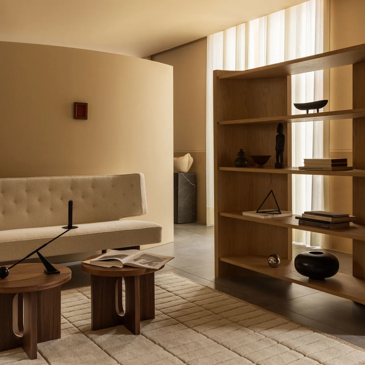 Crescent Shelving hylde høj
