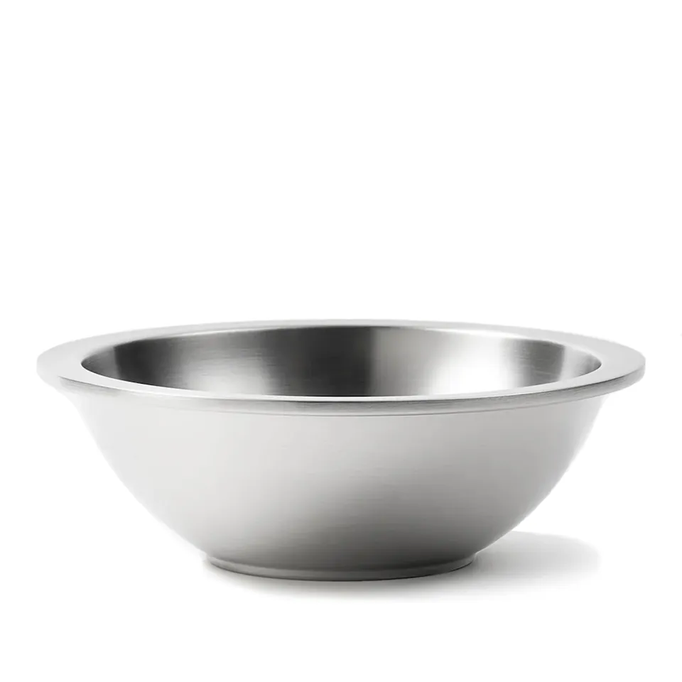 Steel bowl 02 - Brushed