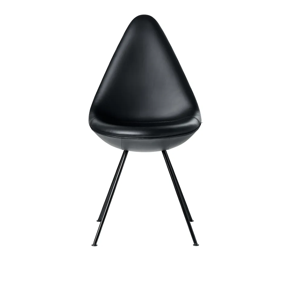 3110 Drop stol fuldpolstret Black