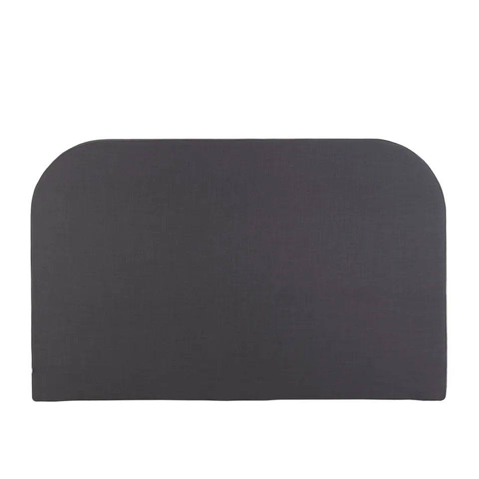 Bianca Headboard Linen Dark Grey