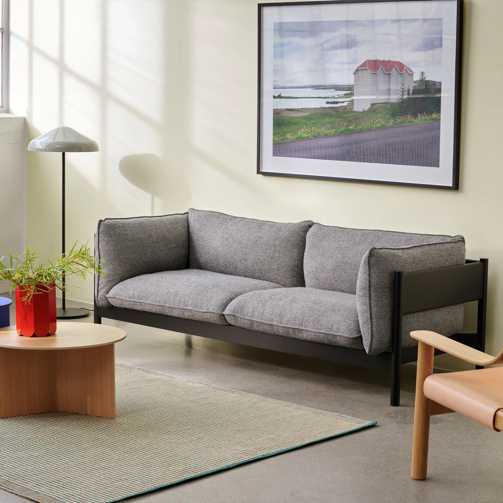 Arbour Eco 3-istuttava sohva Oiled Waxed Oak - 4