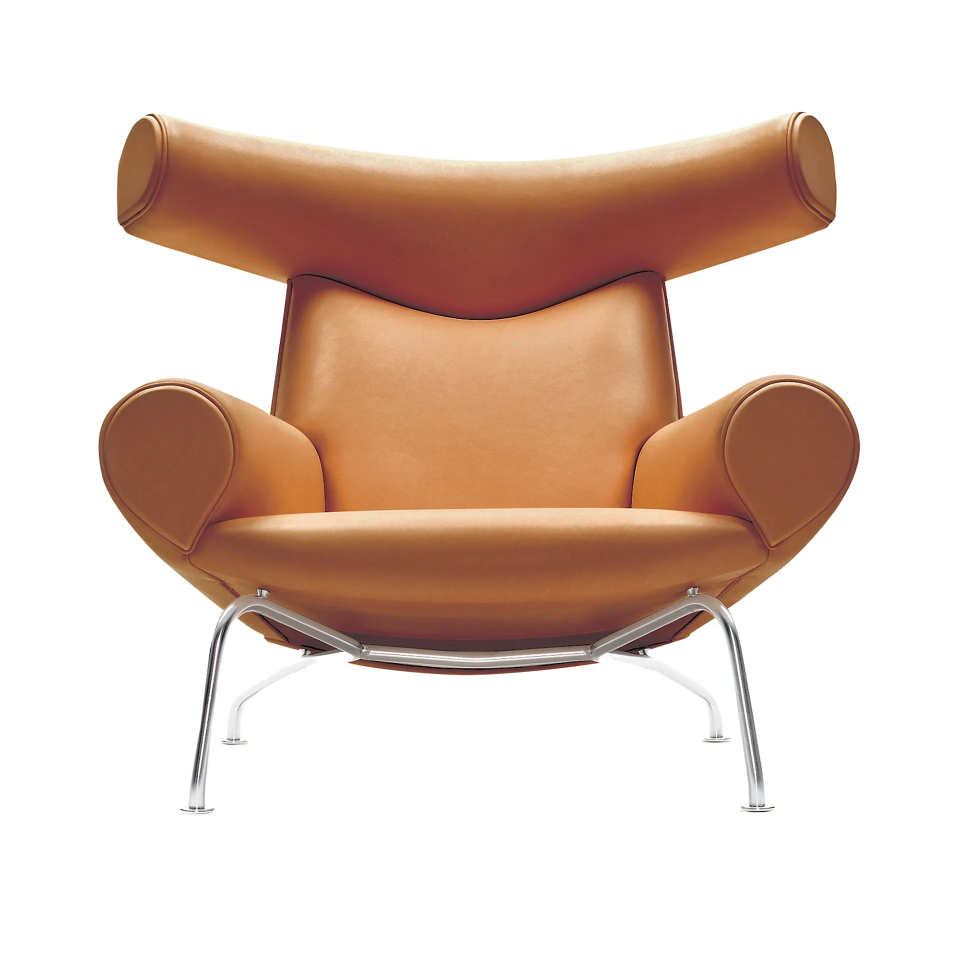 Wegner Ox Chair - Chrome - Fredericia Furniture - Hans J. Wegner - NO GA