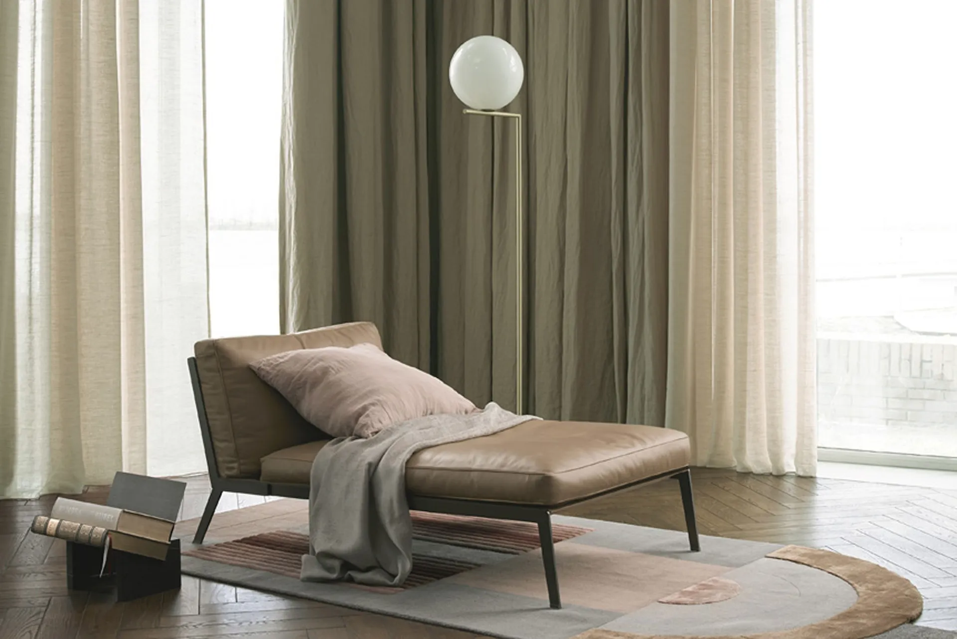 Happy Chaise Lounge - Flexform - Antonio Citterio - NO GA