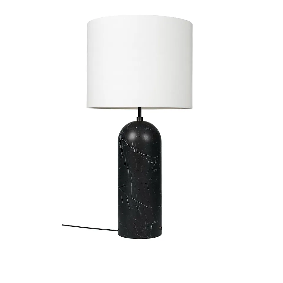 Gravity Floor Lamp XL Low Black Marble