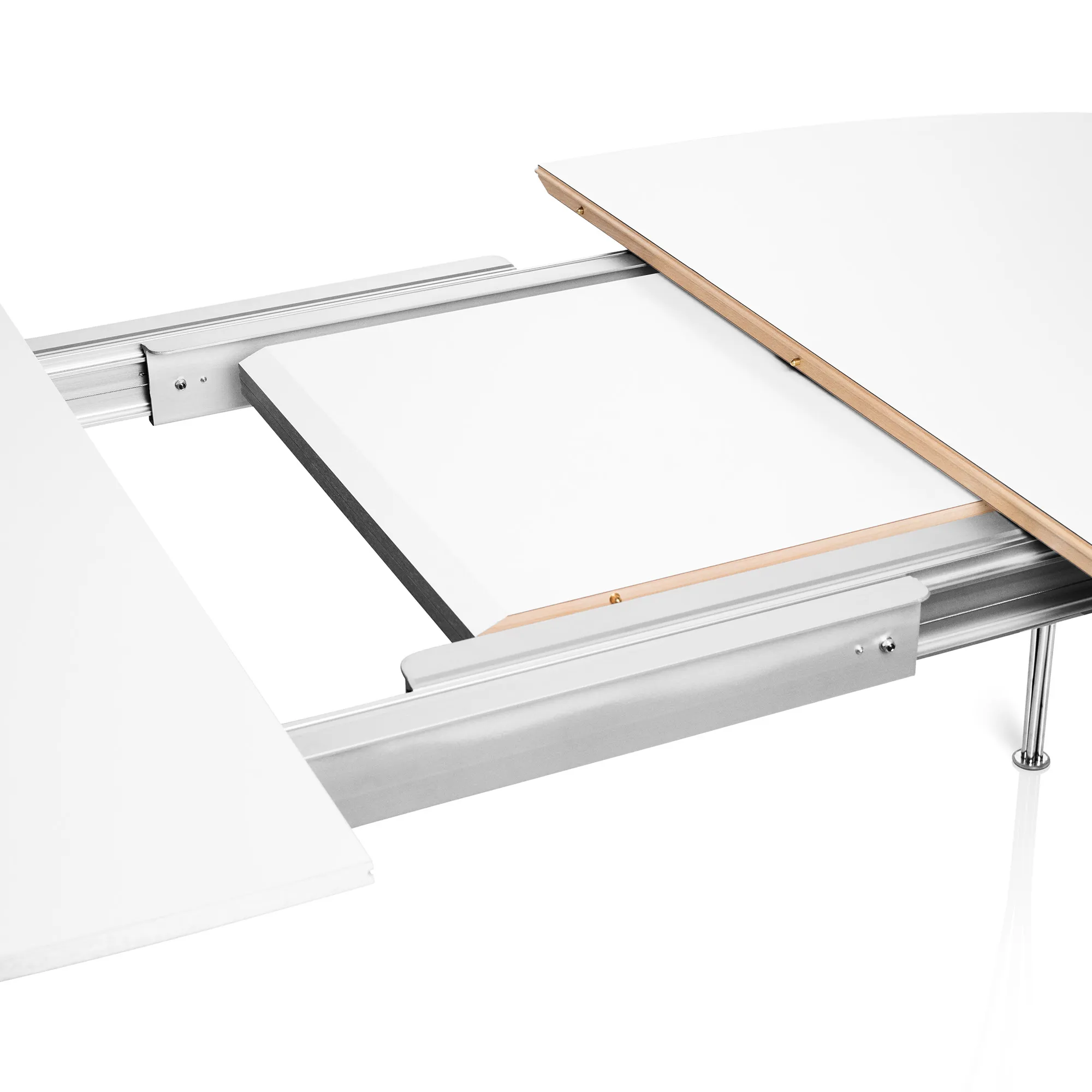 B620 Superellips spisebord & Sjuan 3107 spisebordsstol sort ask 4 stk. - 7