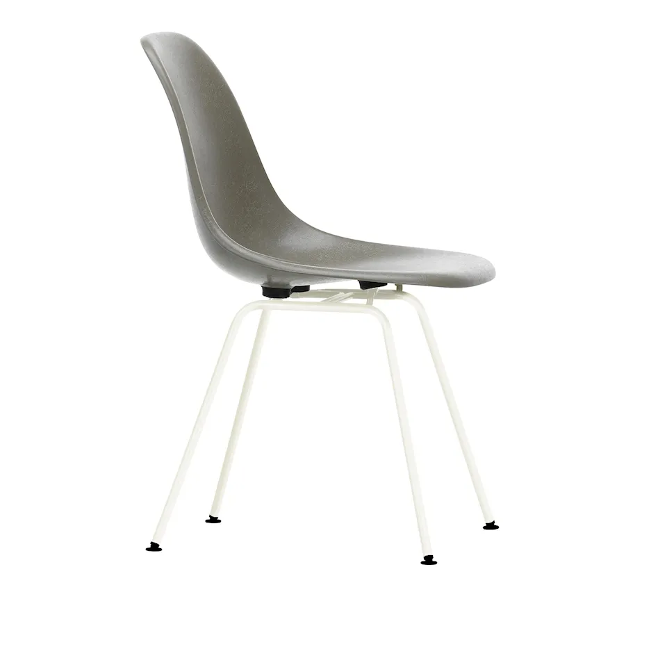 Eames Fiberglass Chair DSX stoel White