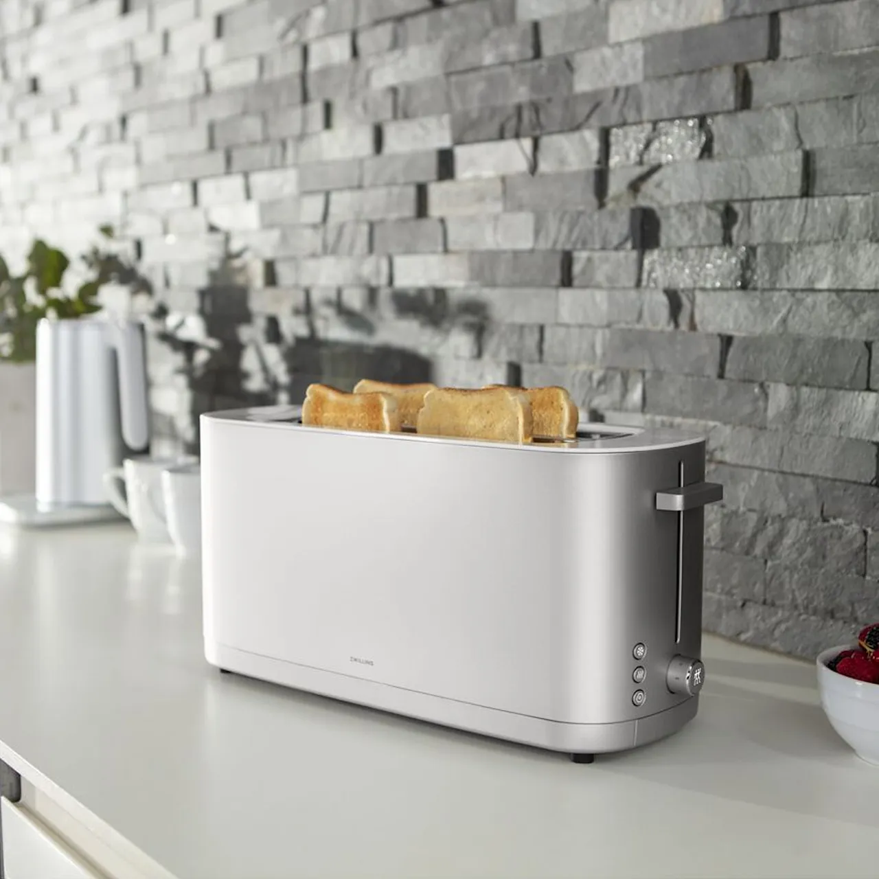 Enfinigy Toaster 4 Slices - Silver