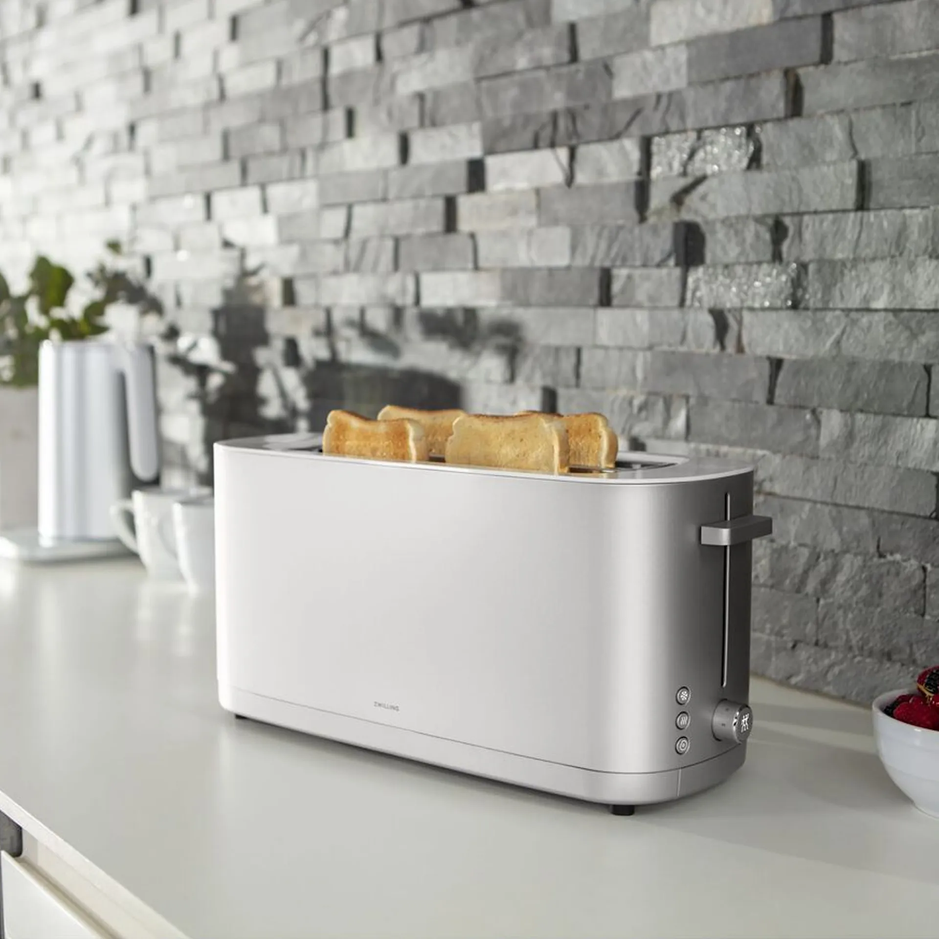 Enfinigy Toaster 4 Slices - Silver - Zwilling - NO GA